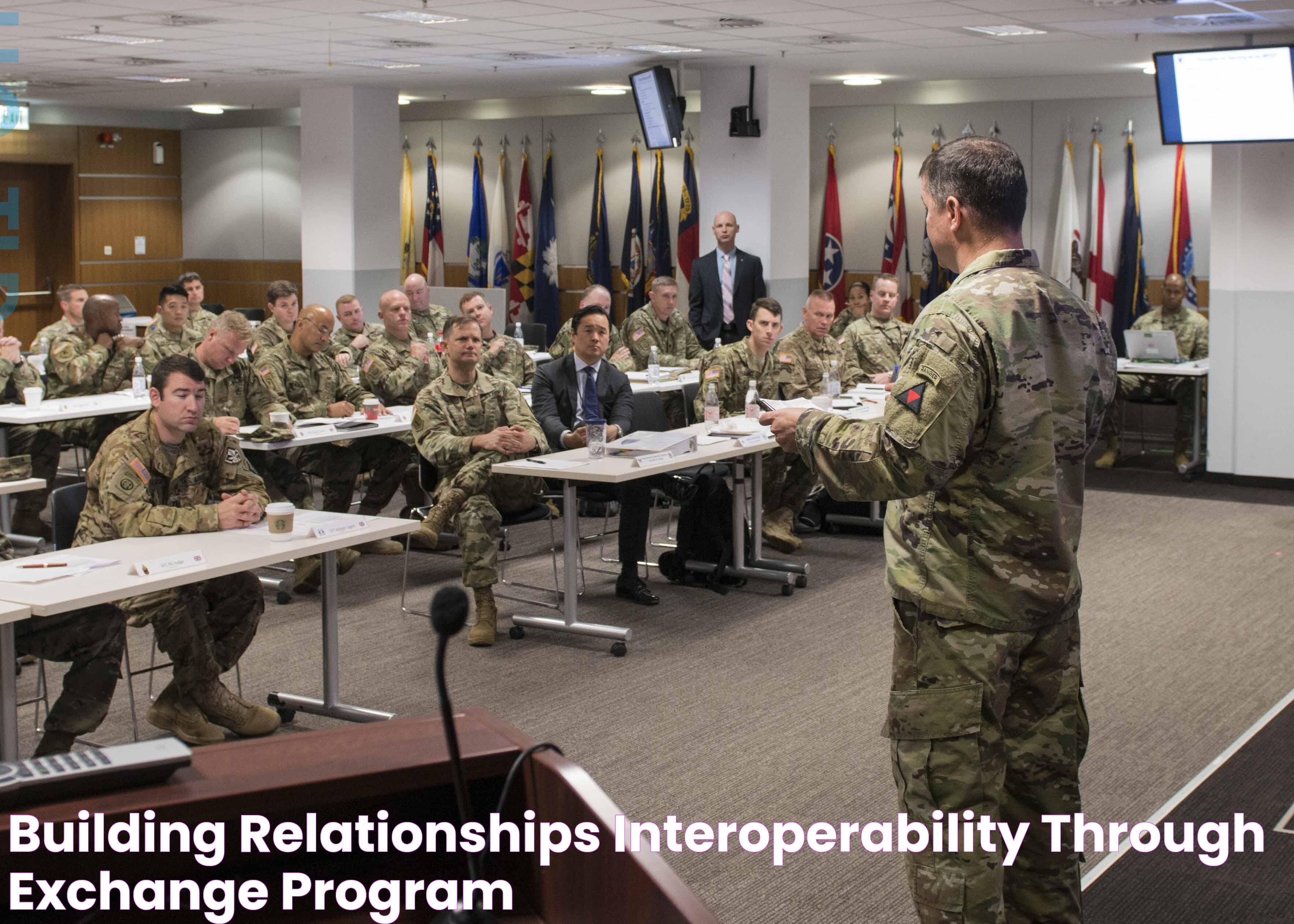 Building relationships, interoperability through exchange program