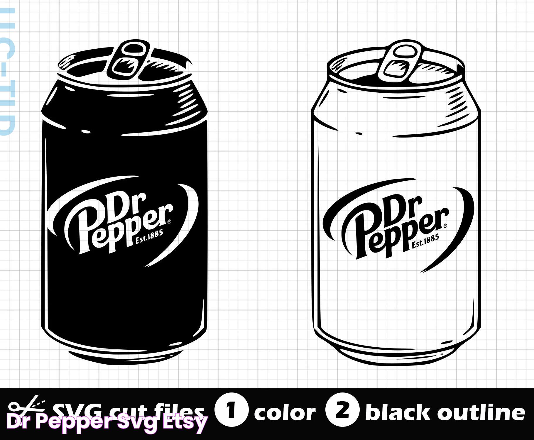 Dr pepper svg Etsy