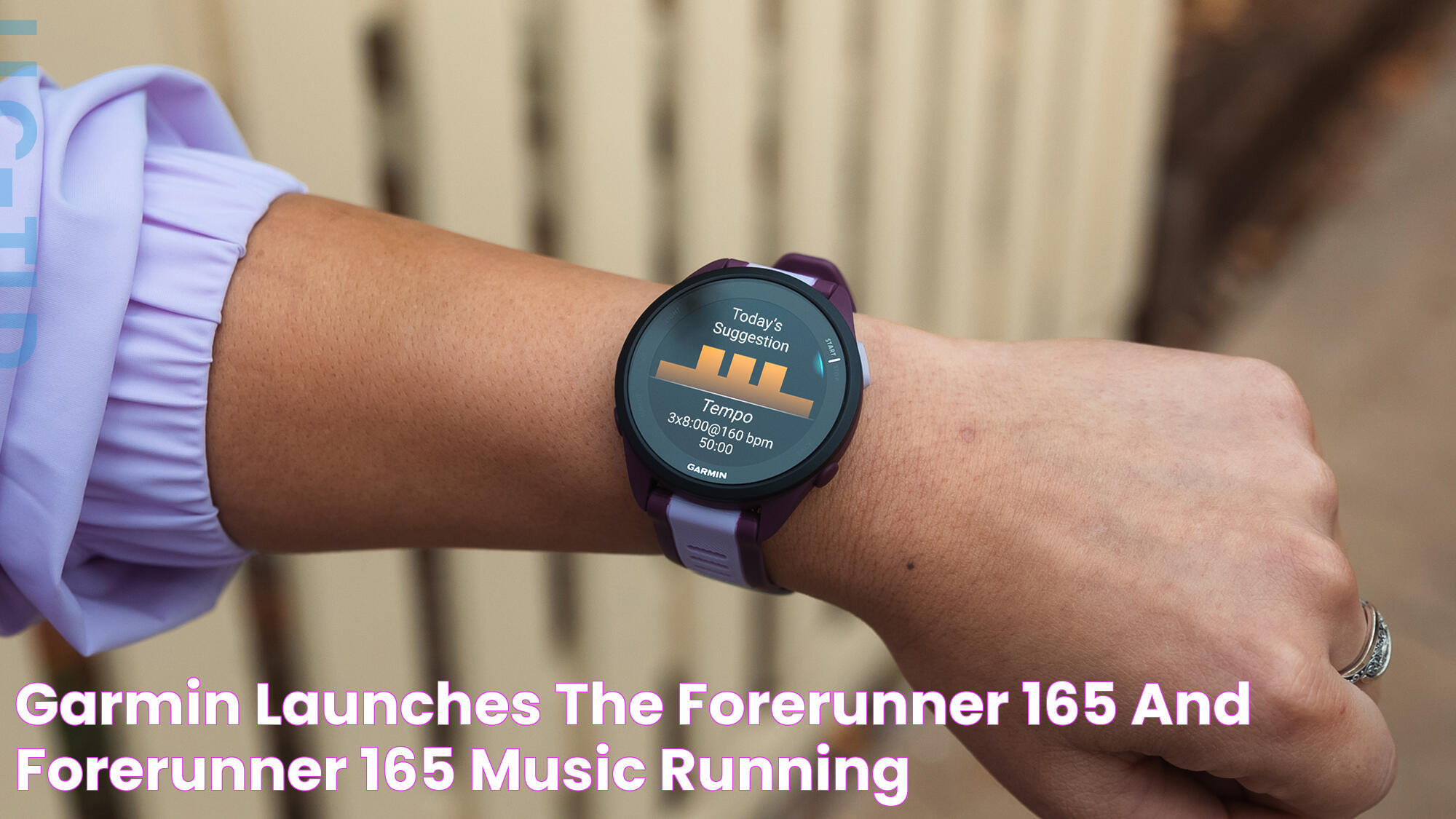 Garmin launches the Forerunner 165 and Forerunner 165 Music running