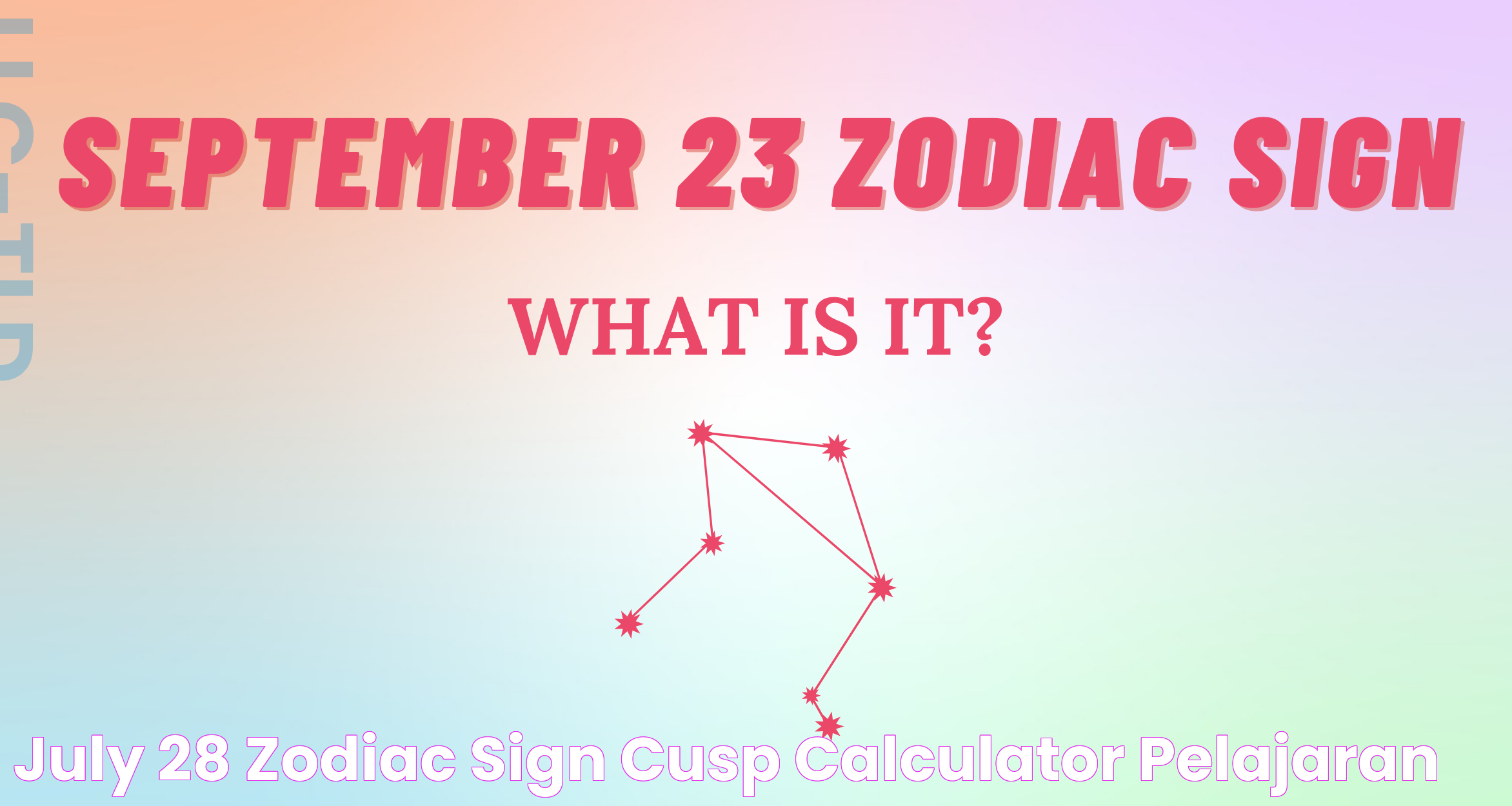 September 23 Zodiac Sign Cusp: A Unique Blend Of Virgo And Libra