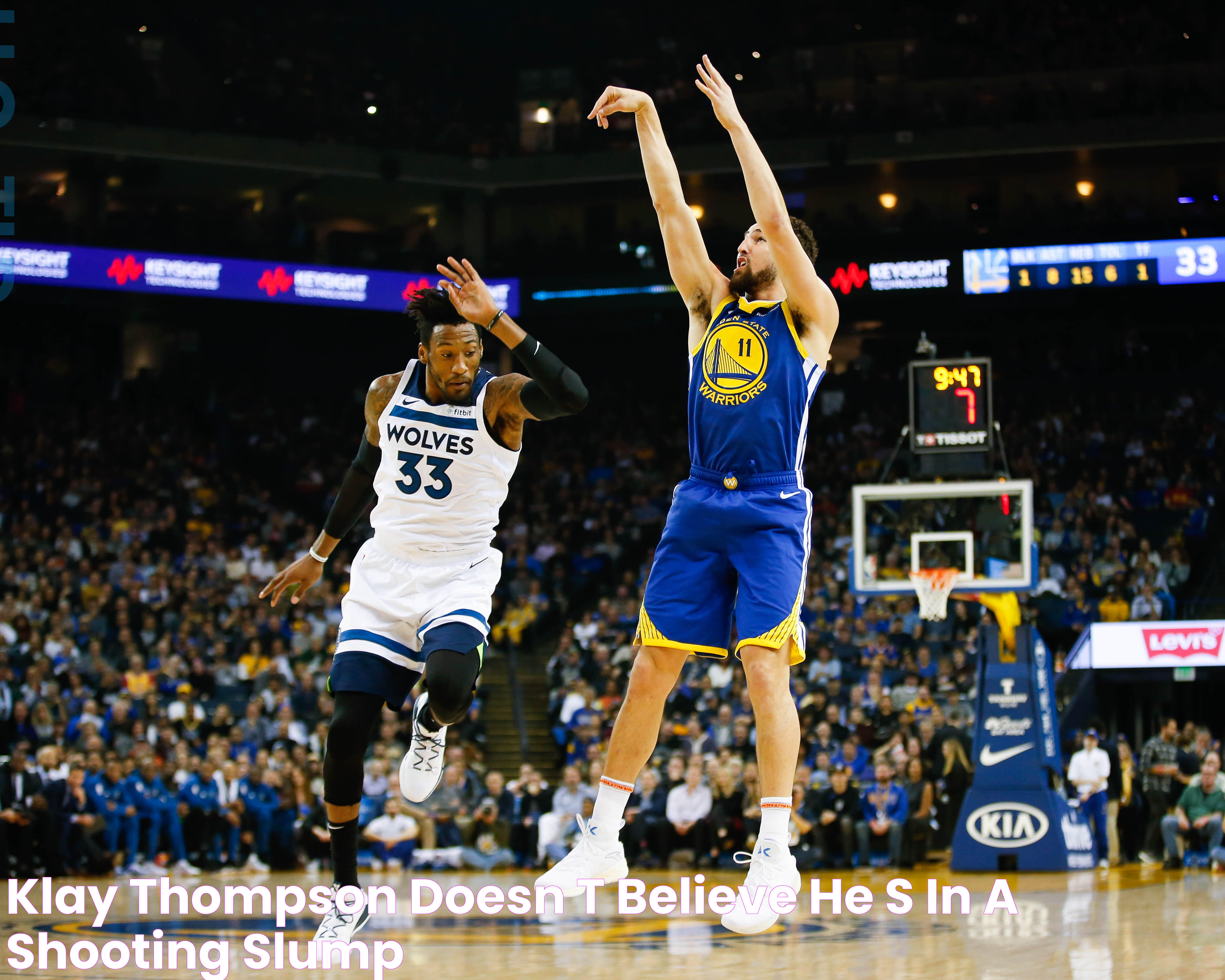 Klay Thompson Doesn T Believe He S In A Shooting Slump