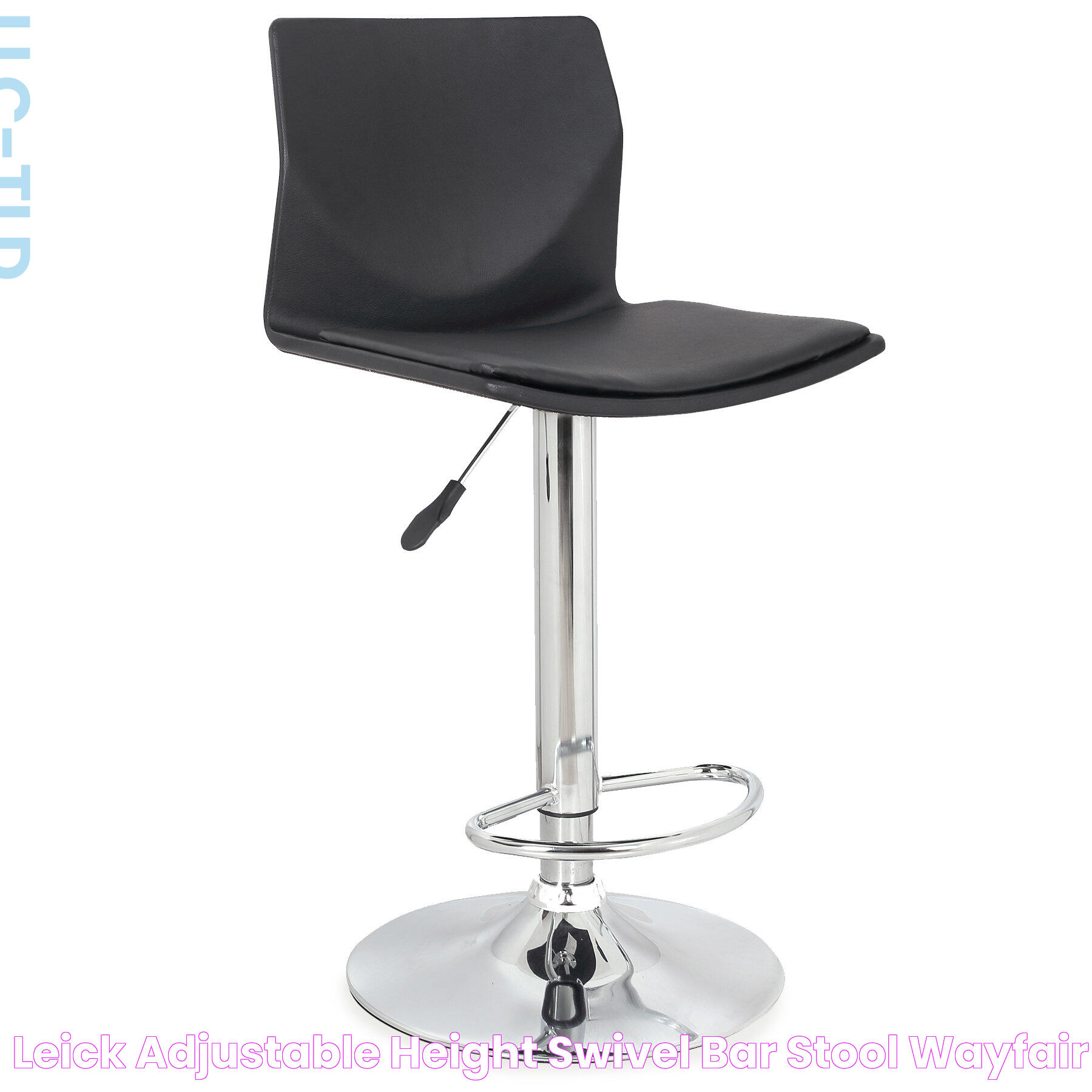 Leick Adjustable Height Swivel Bar Stool Wayfair