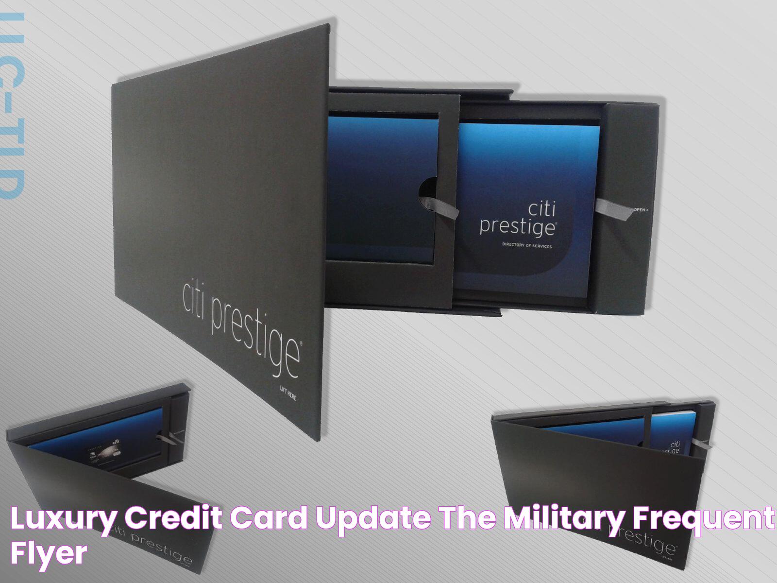 Luxury Credit Card Update The Military Frequent Flyer