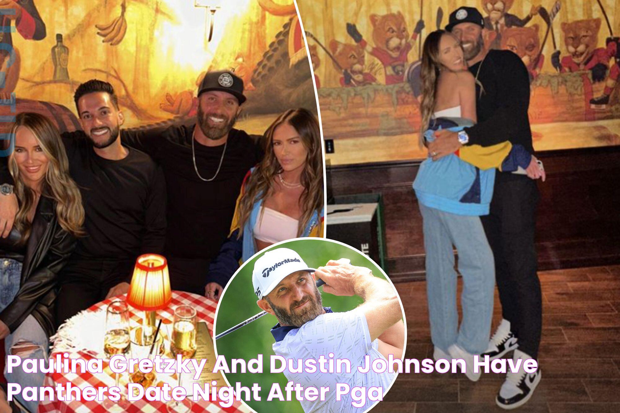 Paulina Gretzky and Dustin Johnson have Panthers date night after PGA