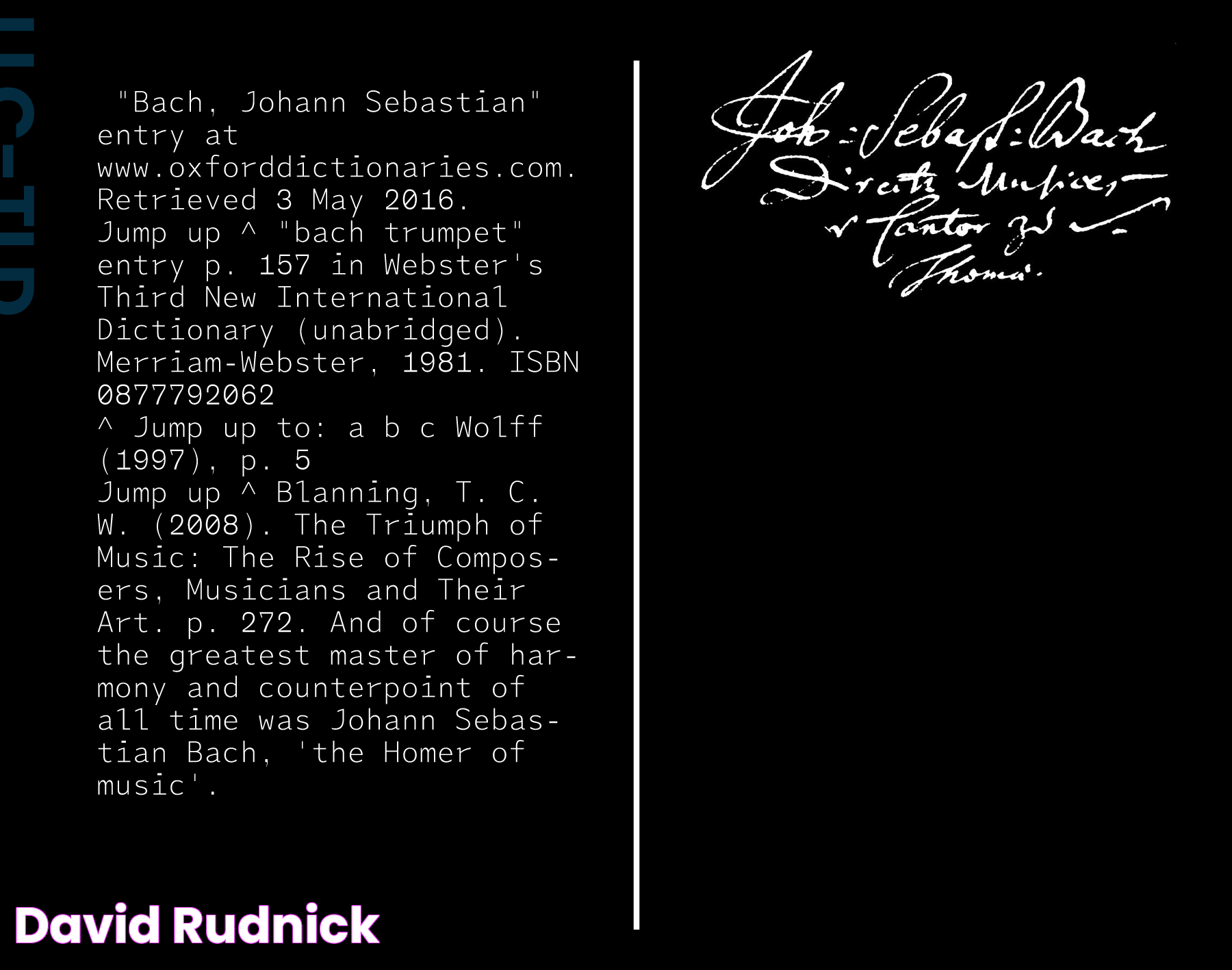 David Rudnick: A Visionary In Modern Design And Typography