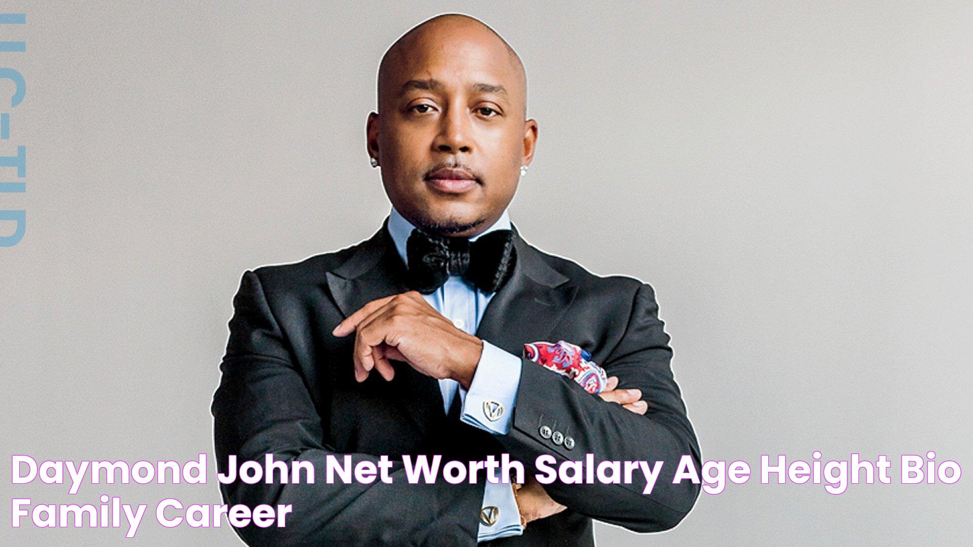 Daymond John Net Worth, Salary, Age, Height, Bio, Family, Career