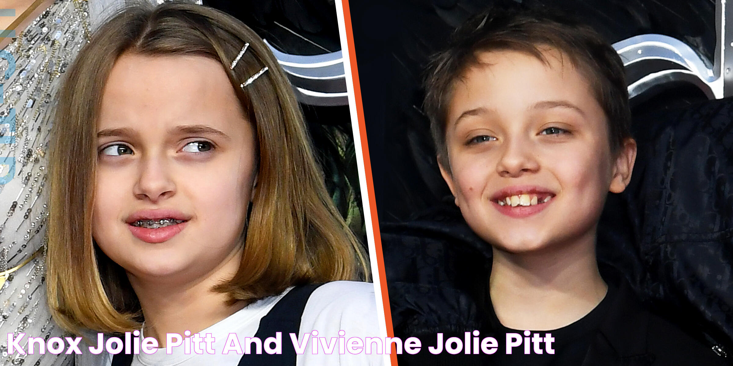 Knox Jolie Pitt And Vivienne Jolie Pitt