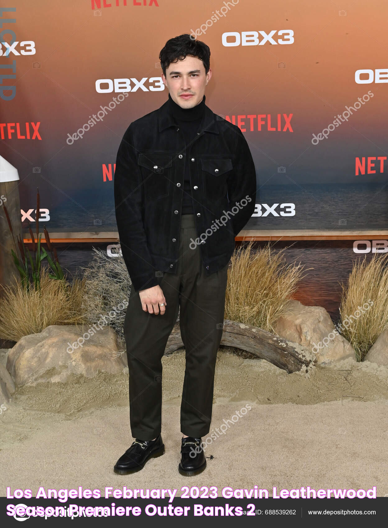 Los Angeles February 2023 Gavin Leatherwood Season Premiere Outer Banks