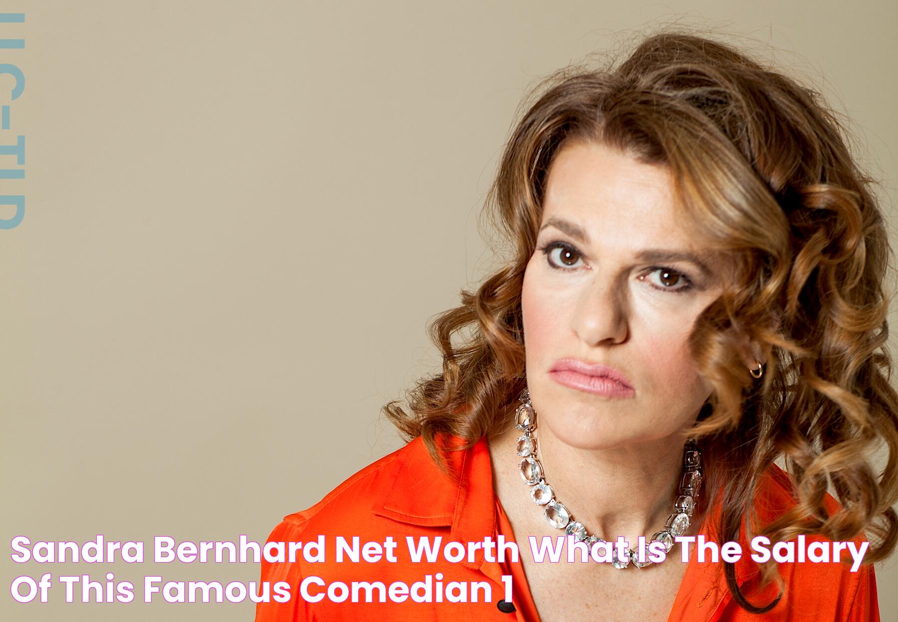 Revealing Sandra Bernhard Net Worth: A Deep Dive Into Her Financial Journey