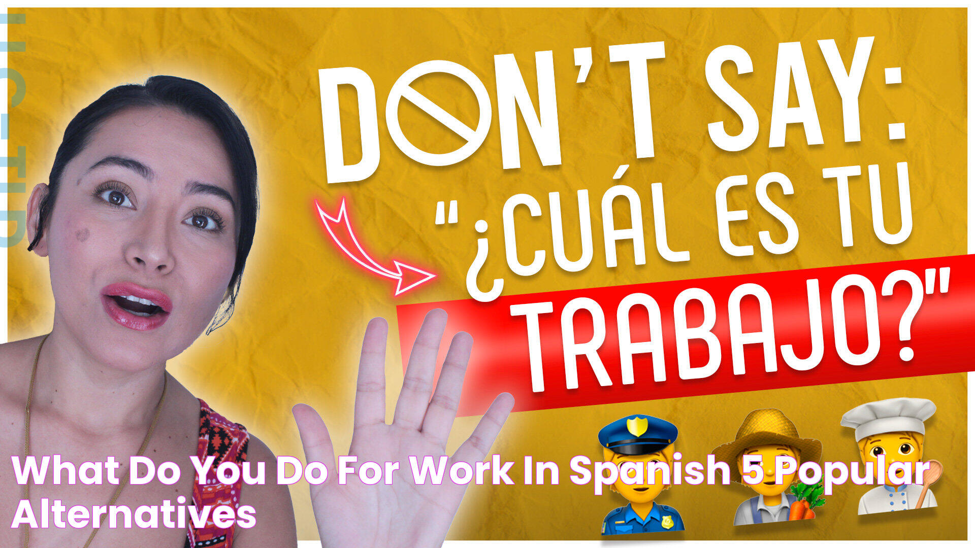 What Do You Do For Work In Spanish 5 Popular Alternatives