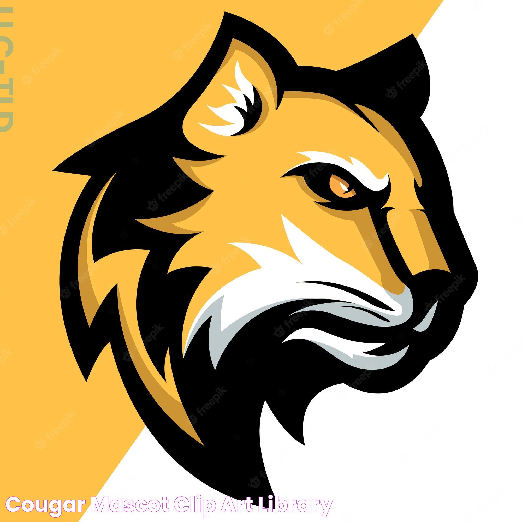 cougar mascot Clip Art Library