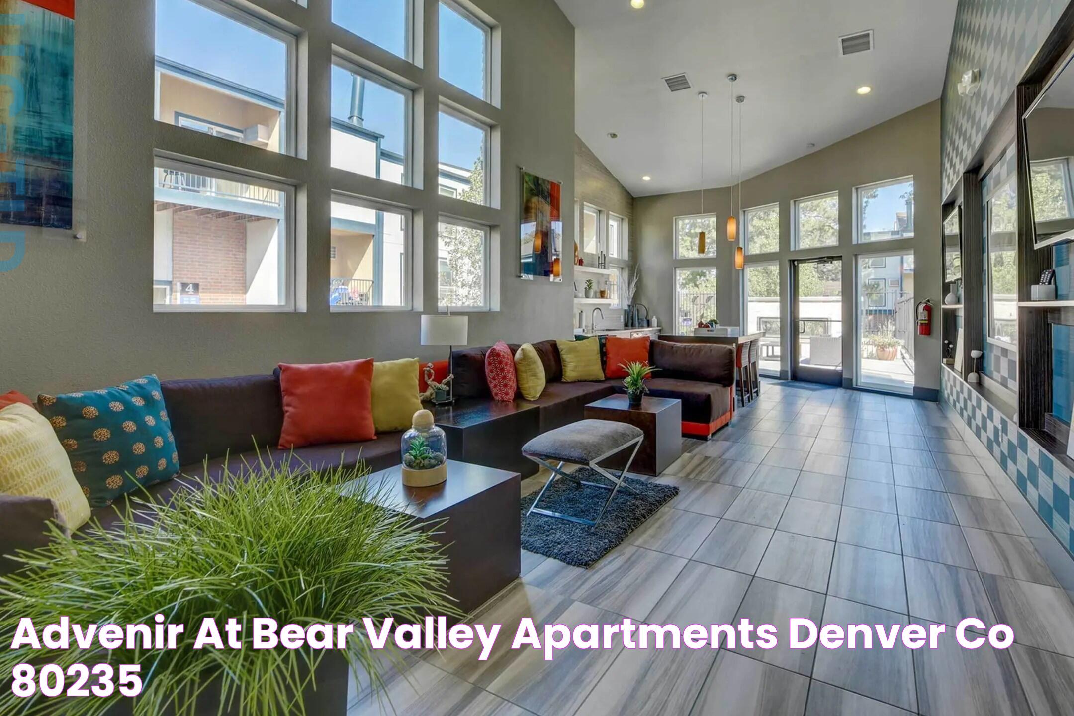 Luxury Living In Denver: Advenir At Bear Valley Apartments