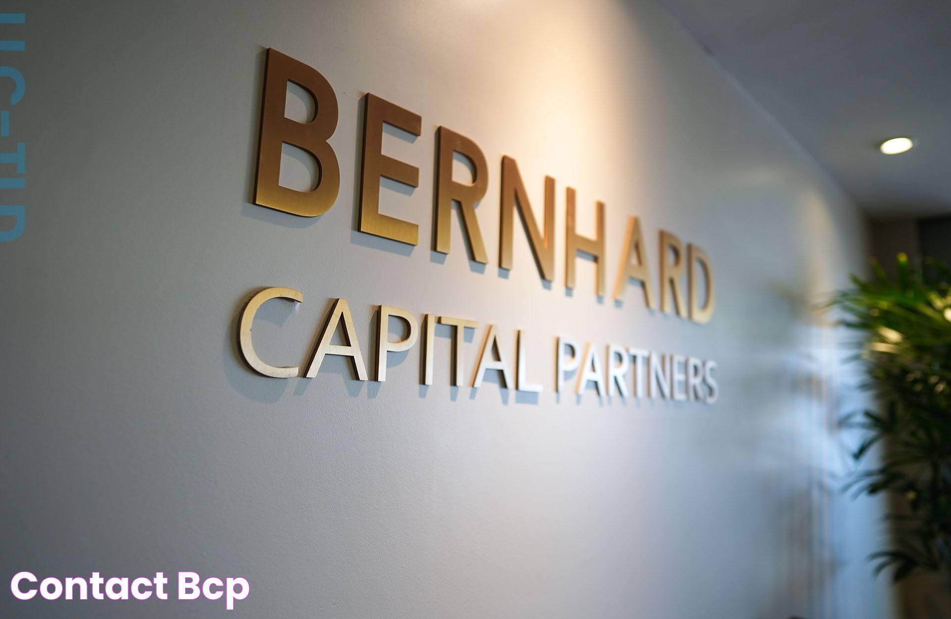 Bernhard Capital Partners Net Worth: A Financial Powerhouse In The Private Equity World