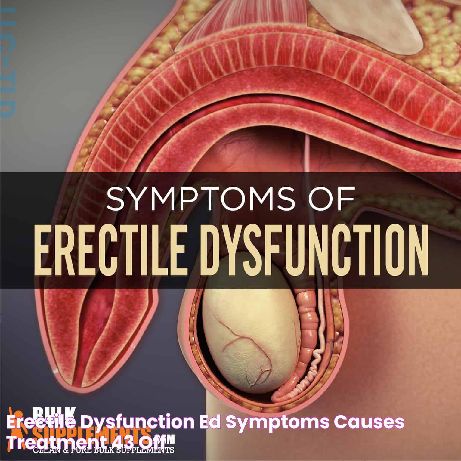 Erectile Dysfunction (ED) Symptoms, Causes Treatment, 43 OFF