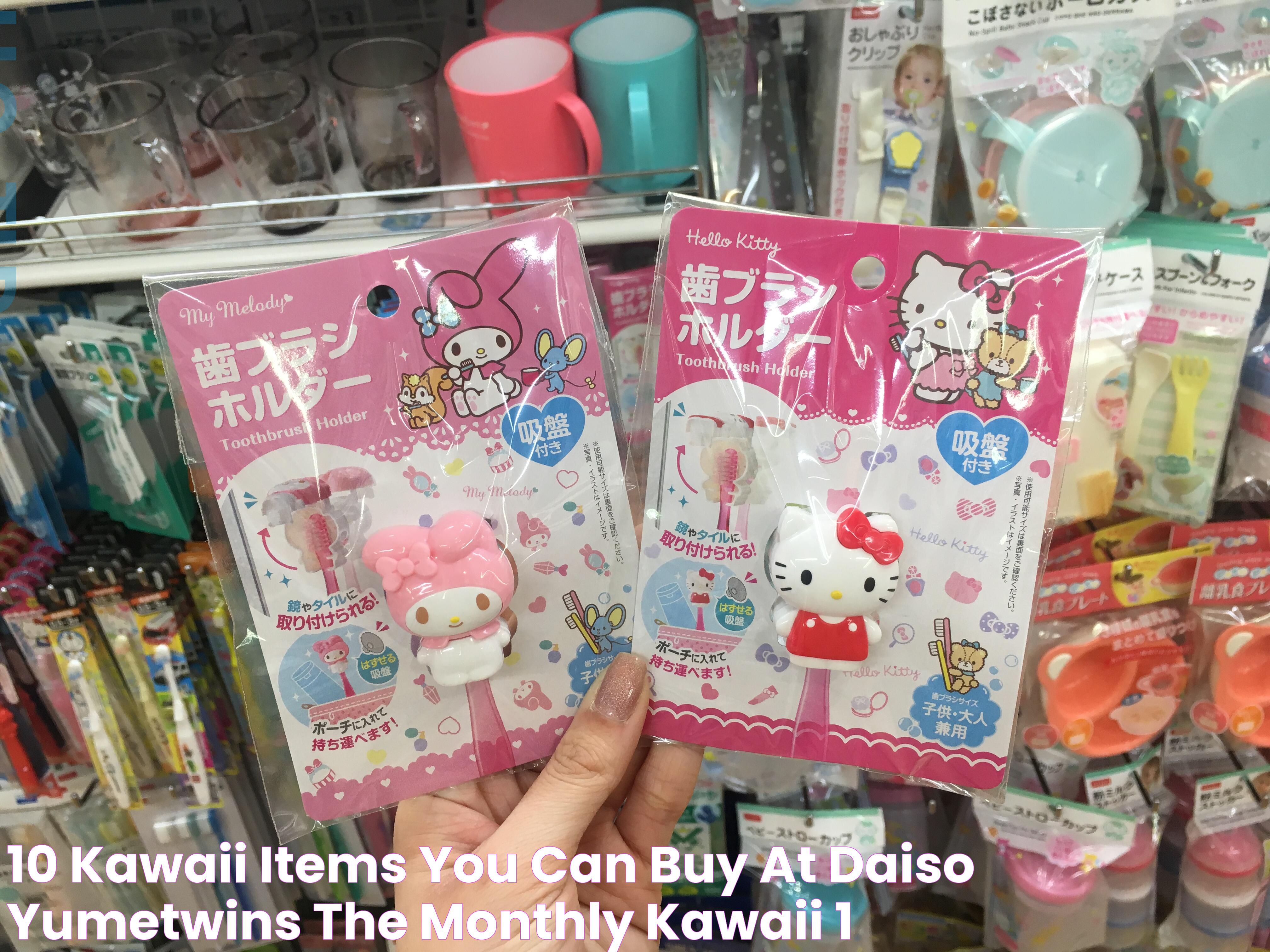 10 Kawaii Items You Can Buy at Daiso! YumeTwins The Monthly Kawaii