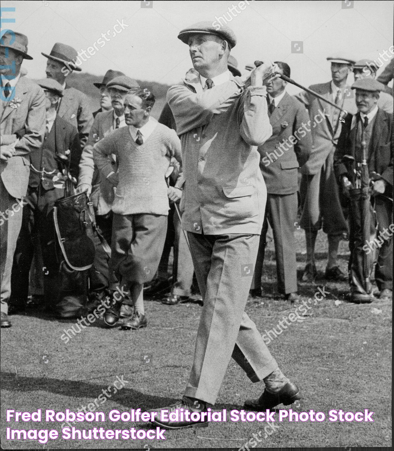 Fred Robson Golfer Editorial Stock Photo Stock Image Shutterstock