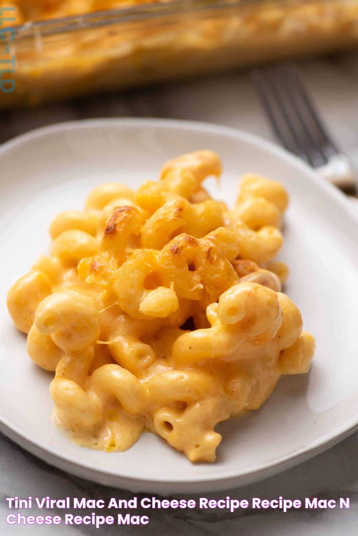 Tini Viral Mac and Cheese Recipe Recipe Mac n cheese recipe, Mac