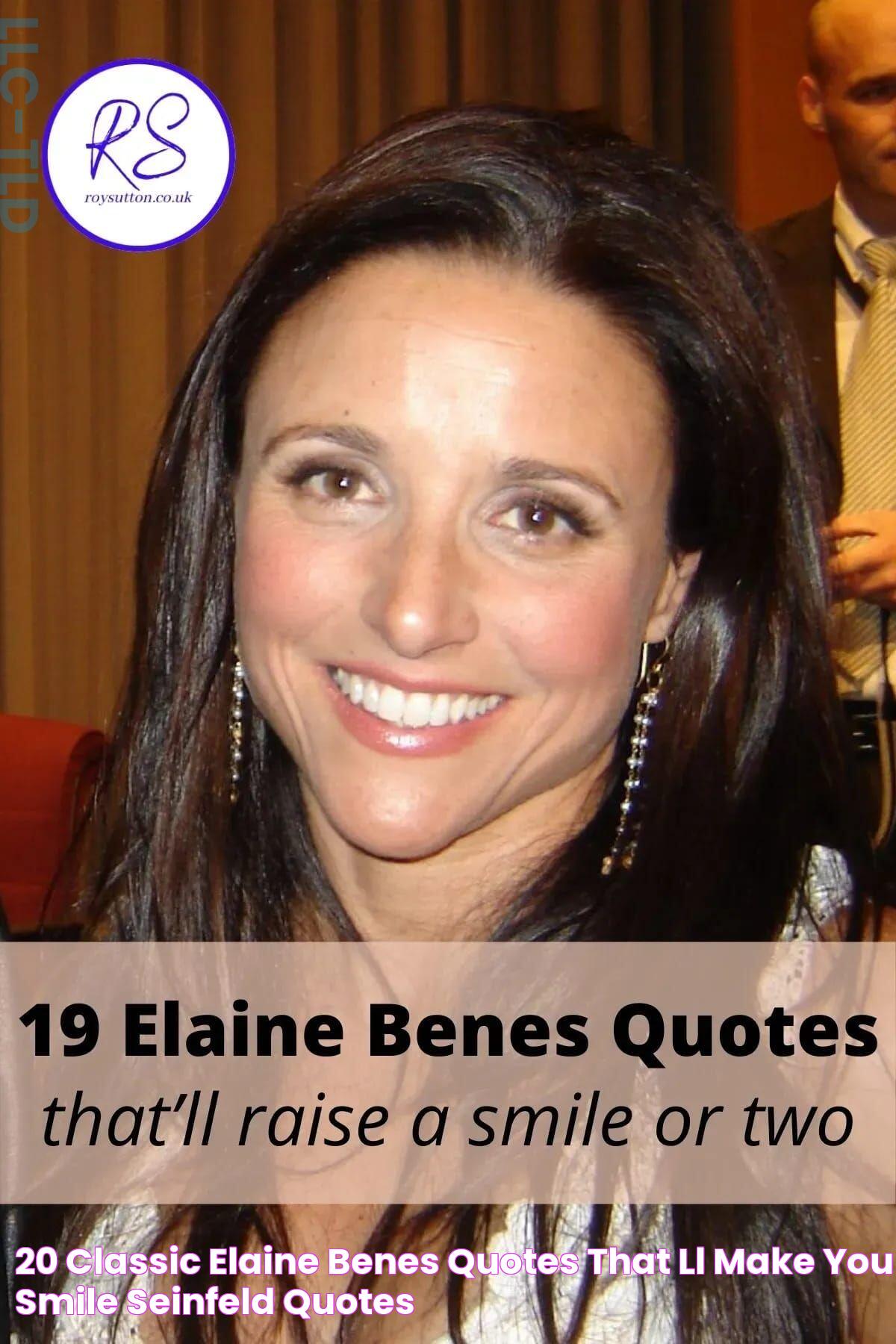 Elaine Benes Character: A Deep Dive Into Her Impact And Quirky Charm