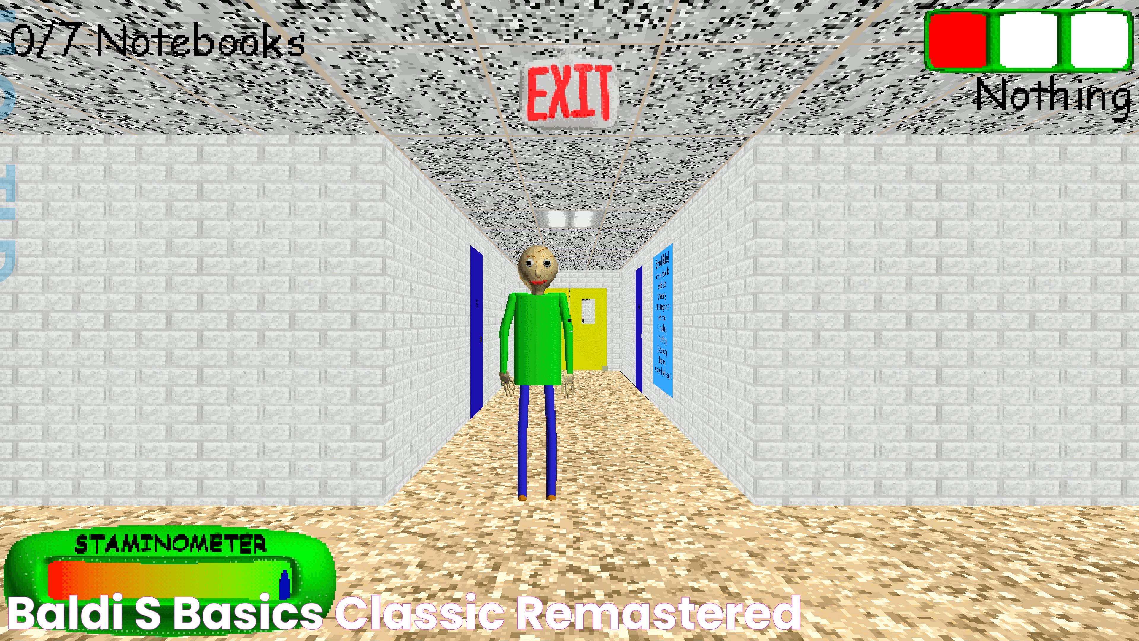 Baldi's Basics Classic Remastered