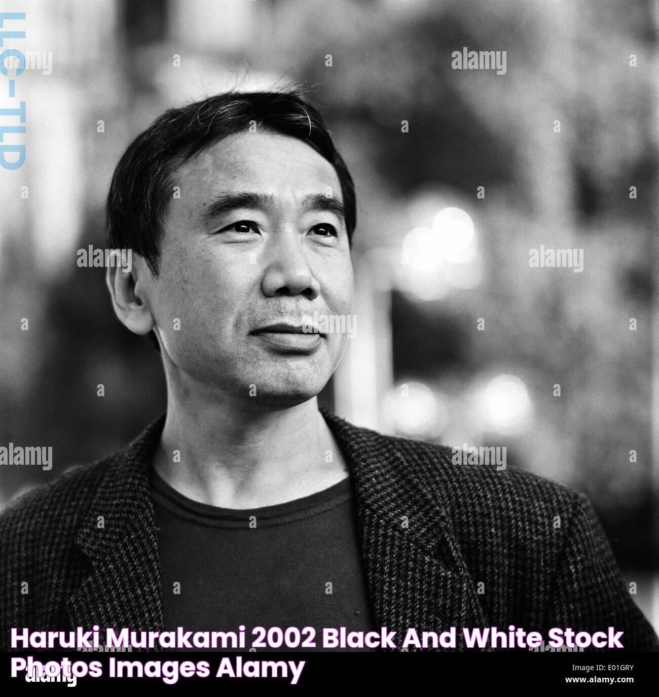 Haruki murakami 2002 Black and White Stock Photos & Images Alamy