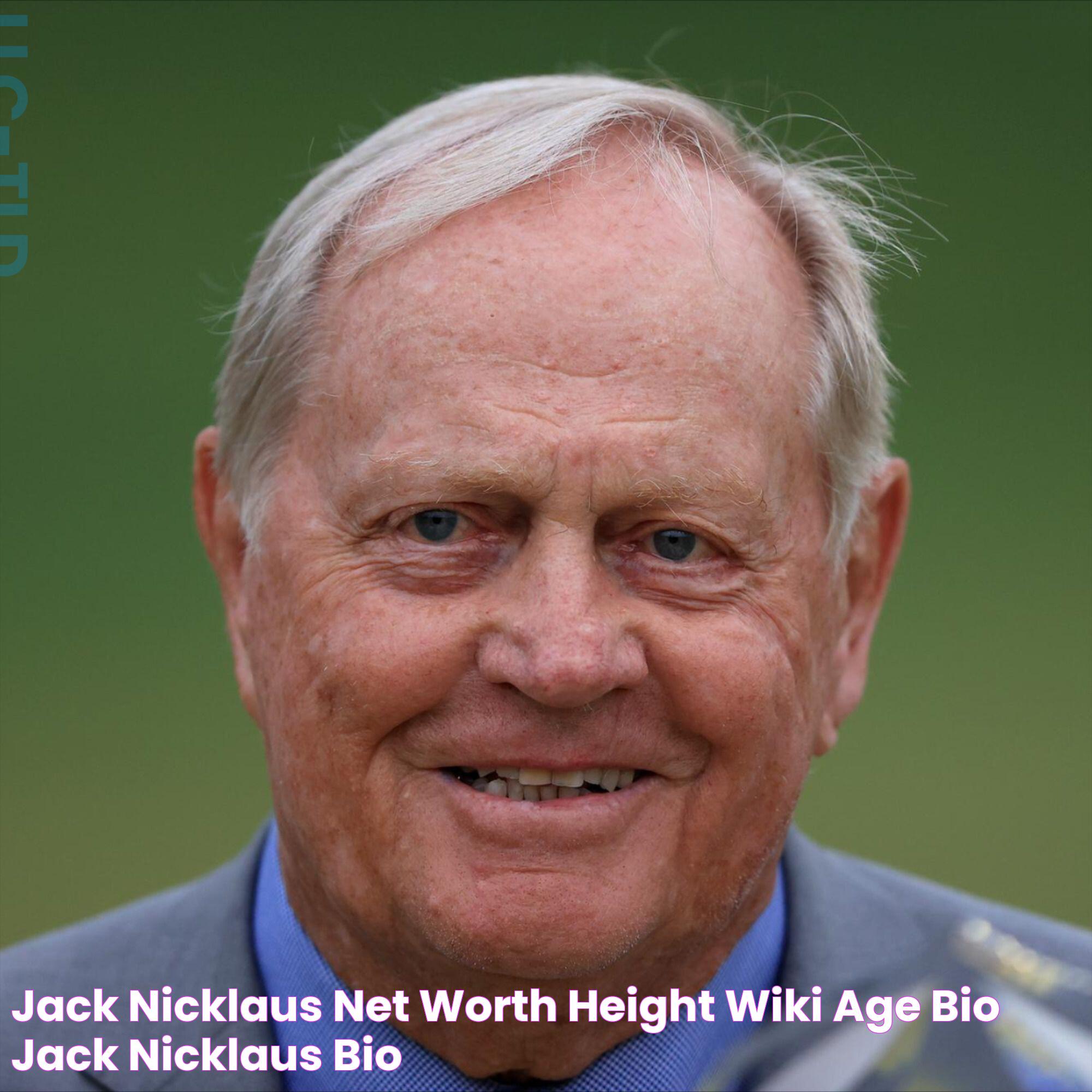 Jack Nicklaus Height: The Legendary Golfer's Stature