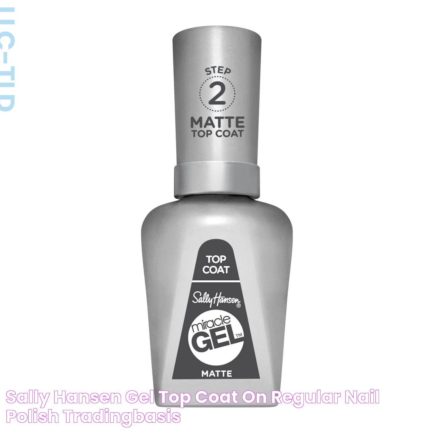 Sally Hansen Gel Top Coat On Regular Nail Polish Tradingbasis