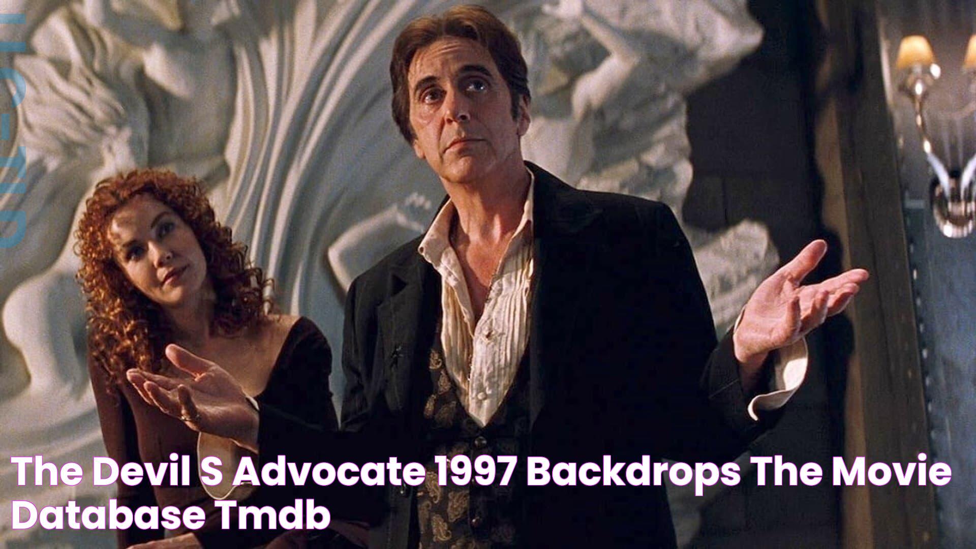 The Devil's Advocate (1997) Backdrops — The Movie Database (TMDB)