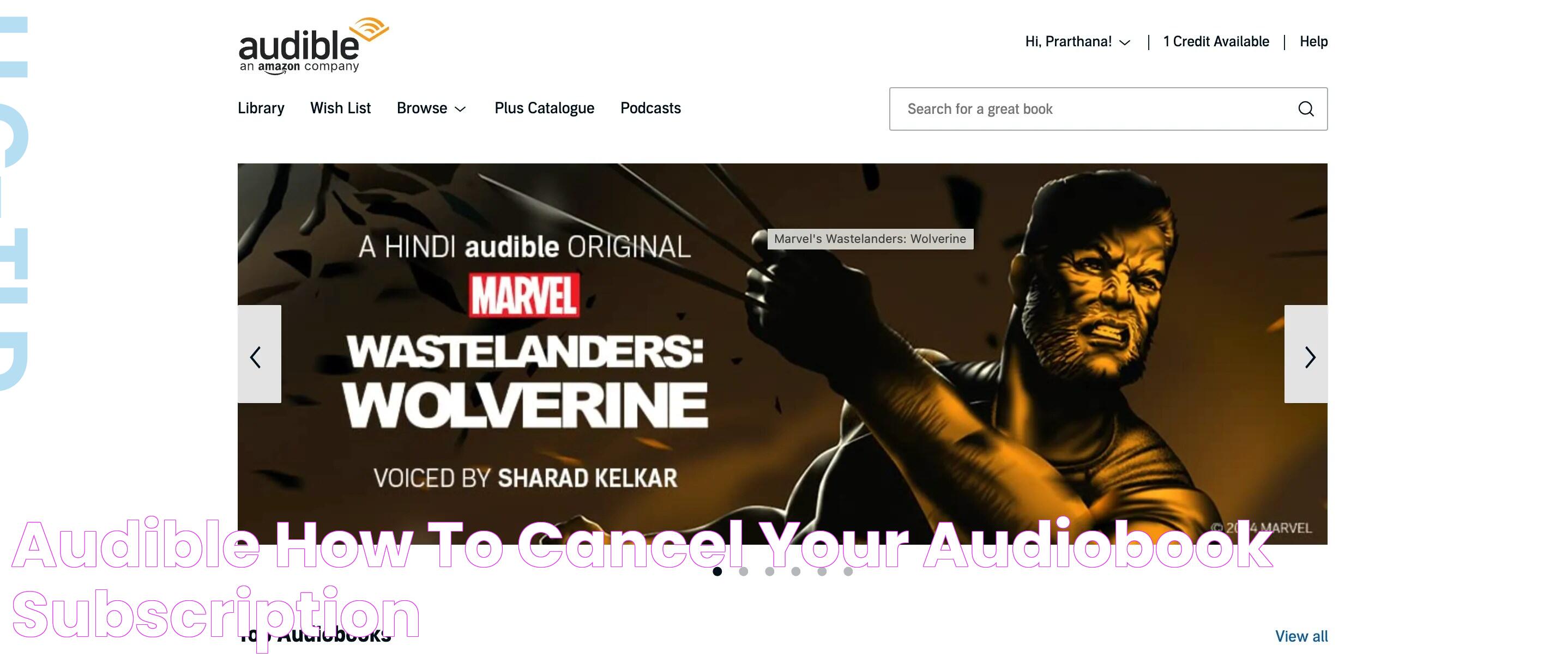 Easy Guide: Cancel Audible Subscription Effortlessly