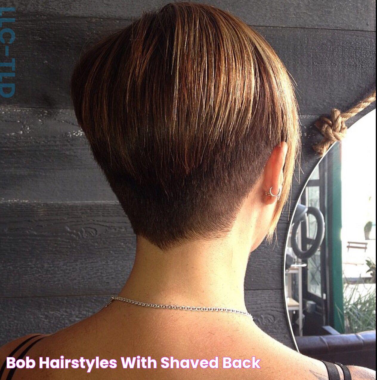 Ultimate Guide To The Trendy Bob Cut With Shaved Back