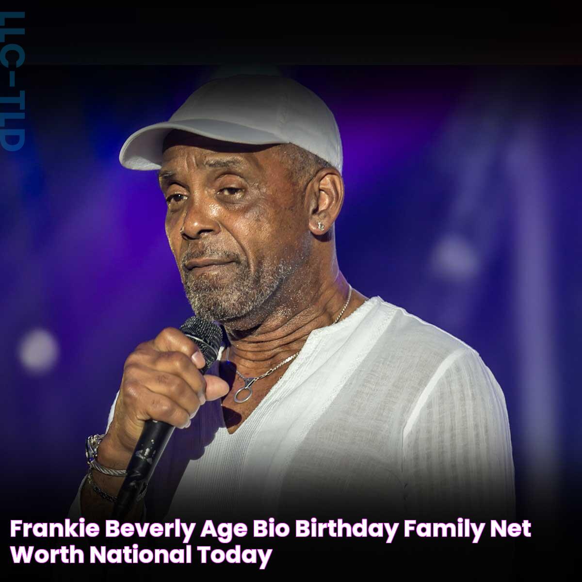 Frankie Beverly's Real Name: A Deep Dive Into His Life And Legacy