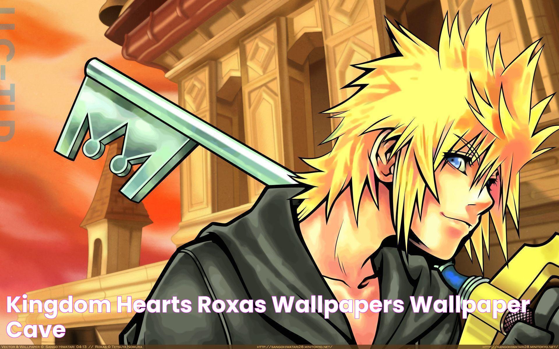 Kingdom Hearts Roxas Wallpapers Wallpaper Cave