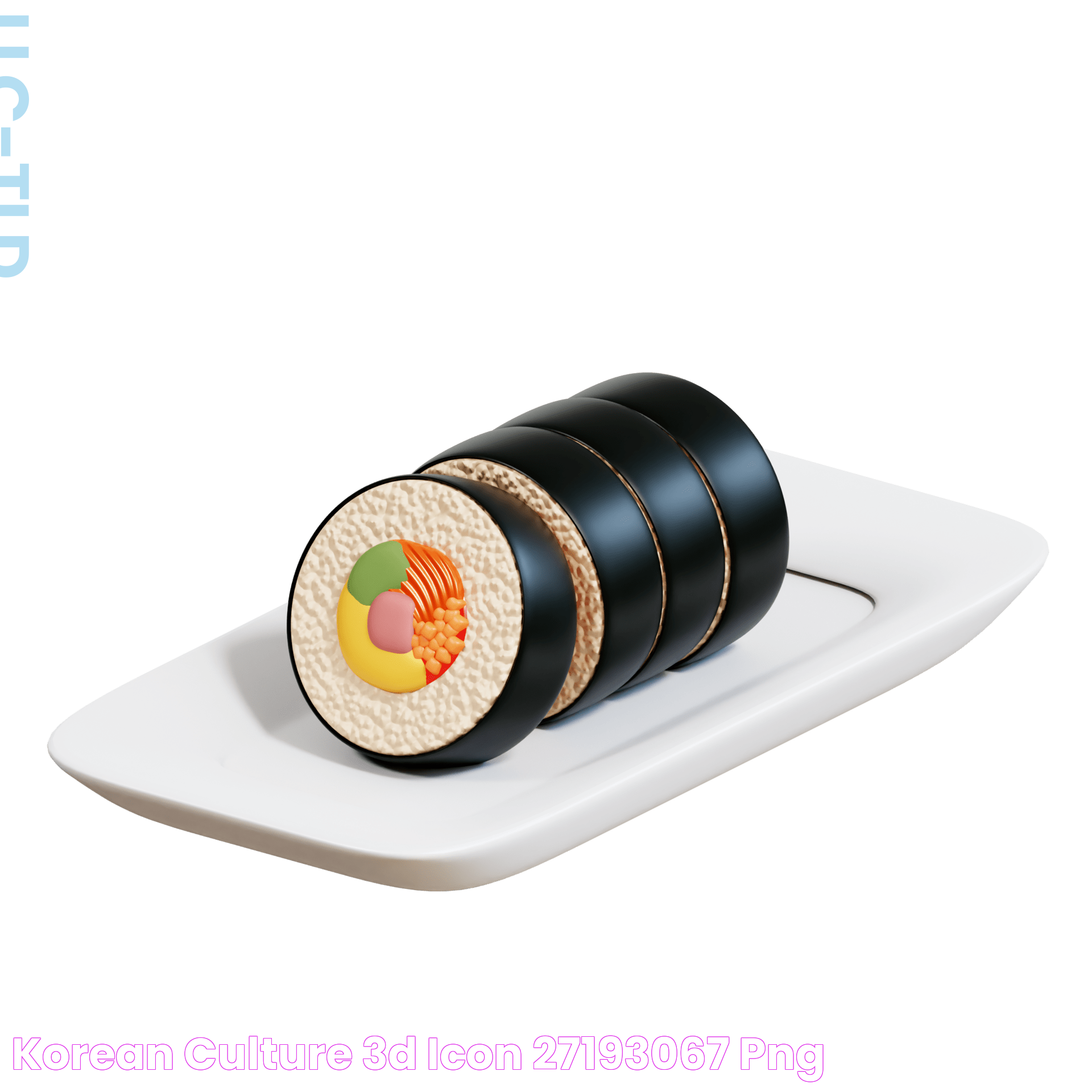 Korean Culture 3D Icon 27193067 PNG