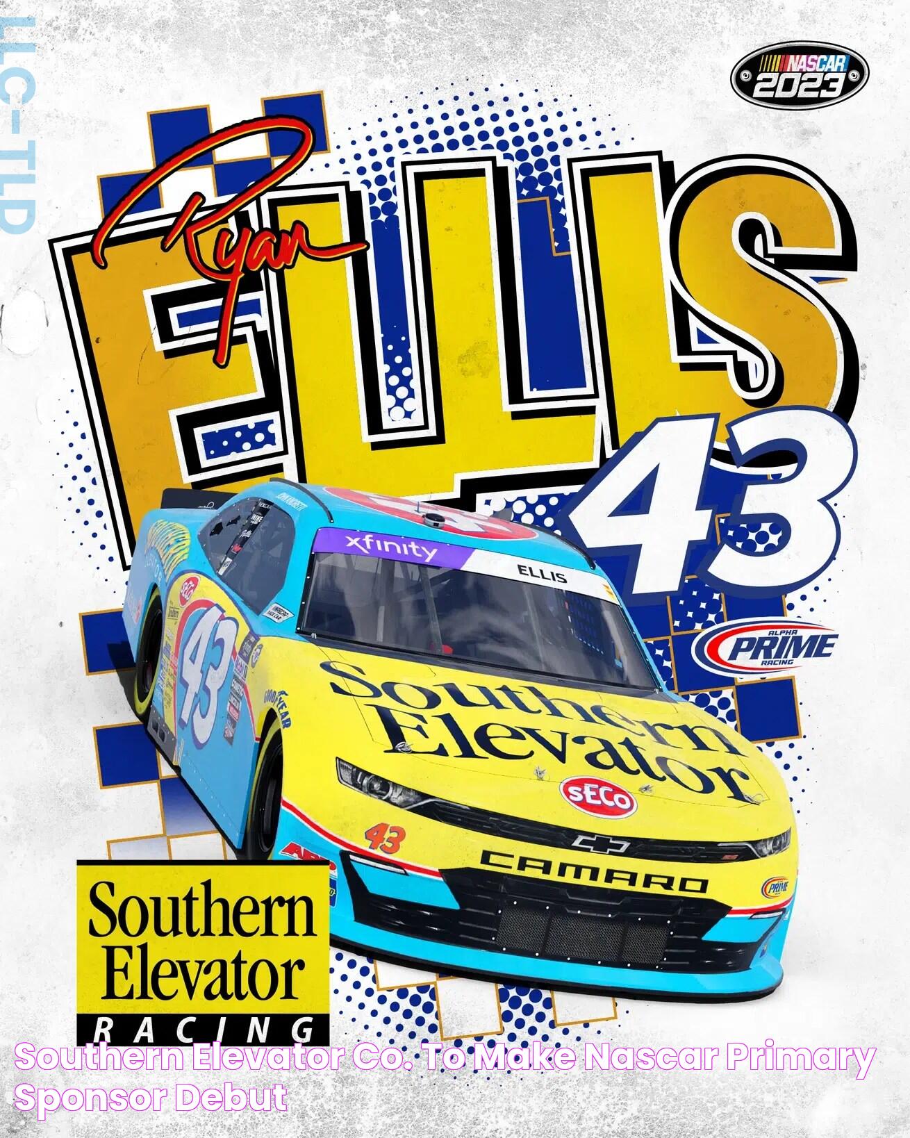 Southern Elevator Co. To Make NASCAR Primary Sponsor Debut