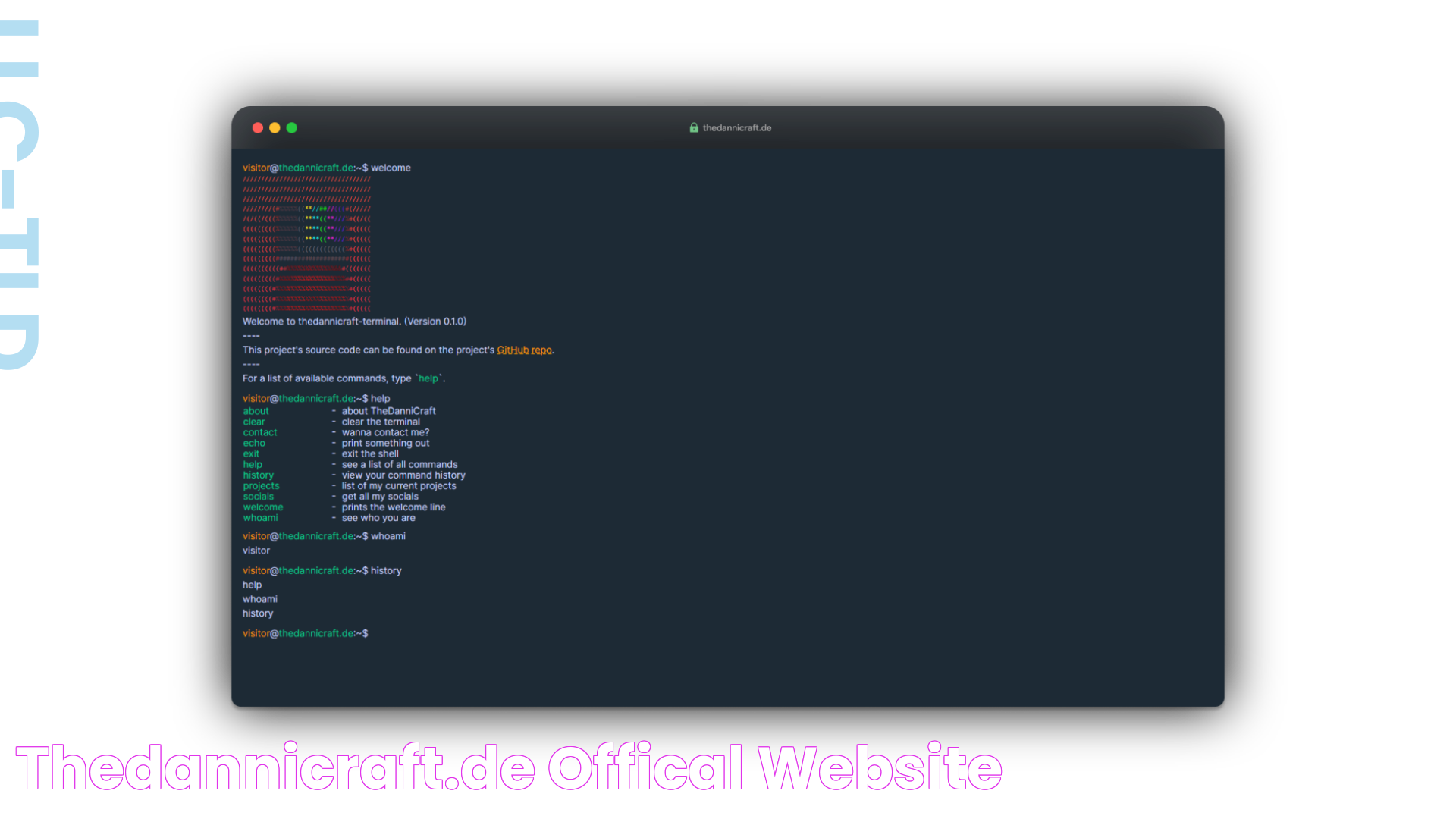 TheDanniCraft.de Offical Website