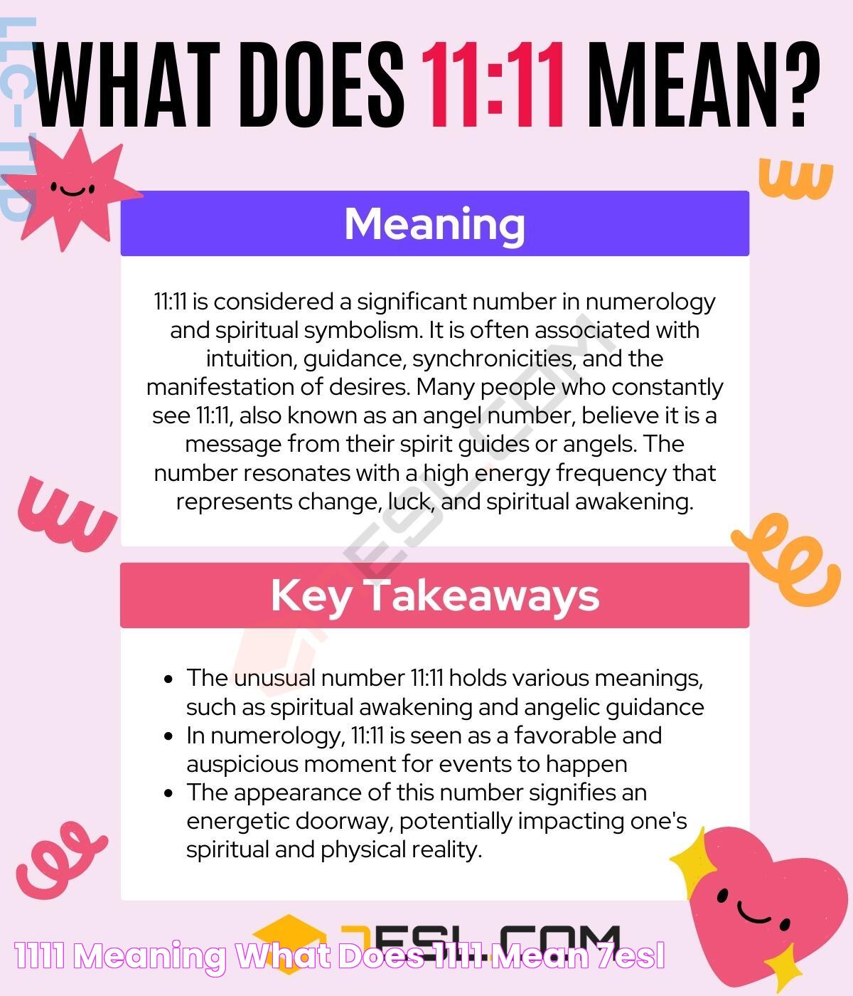 Significance Of 11.11: A Day Of Symbolism And Transformation