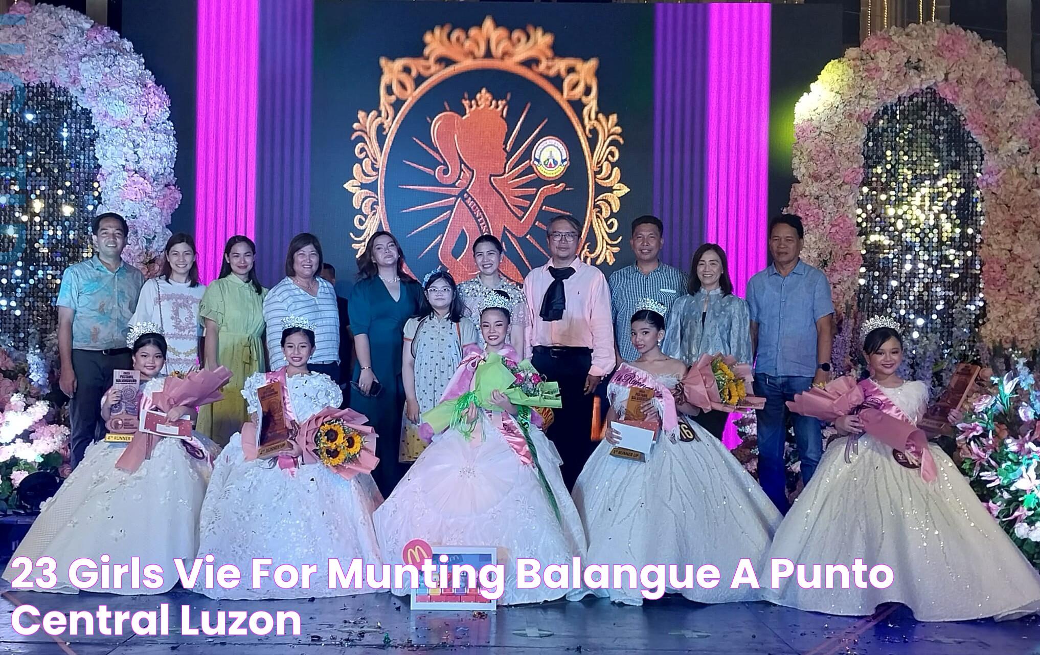 23 girls vie for Munting Balangueña Punto! Central Luzon