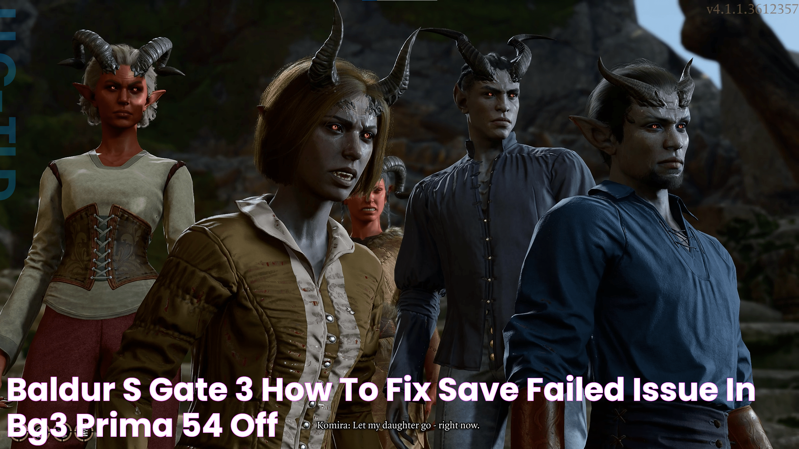 Baldur's Gate 3 How To Fix Save Failed Issue In BG3 Prima, 54 OFF