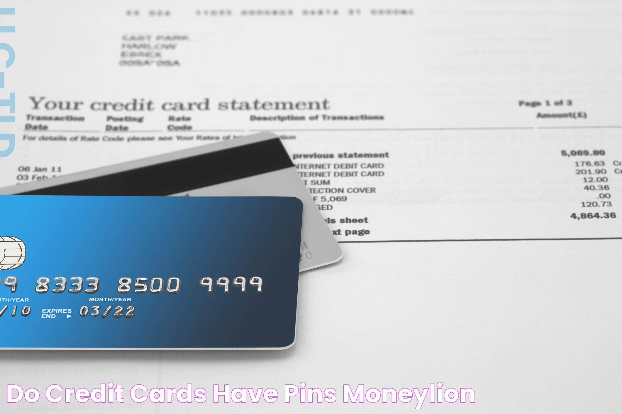 Understanding Credit Card PINs: A Comprehensive Guide