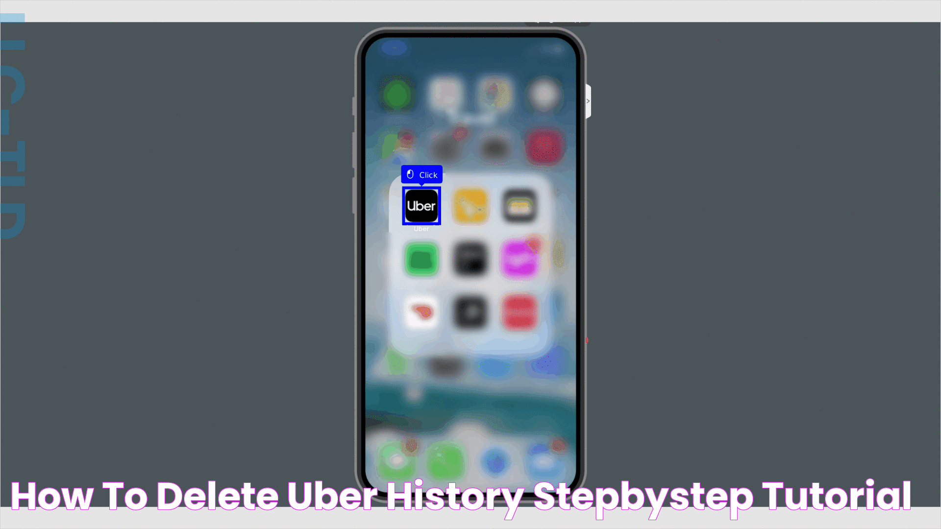 How To Delete Uber History [StepByStep Tutorial]