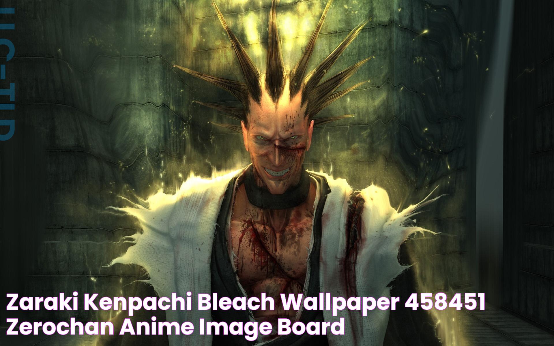 Zaraki Kenpachi BLEACH Wallpaper 458451 Zerochan Anime Image Board