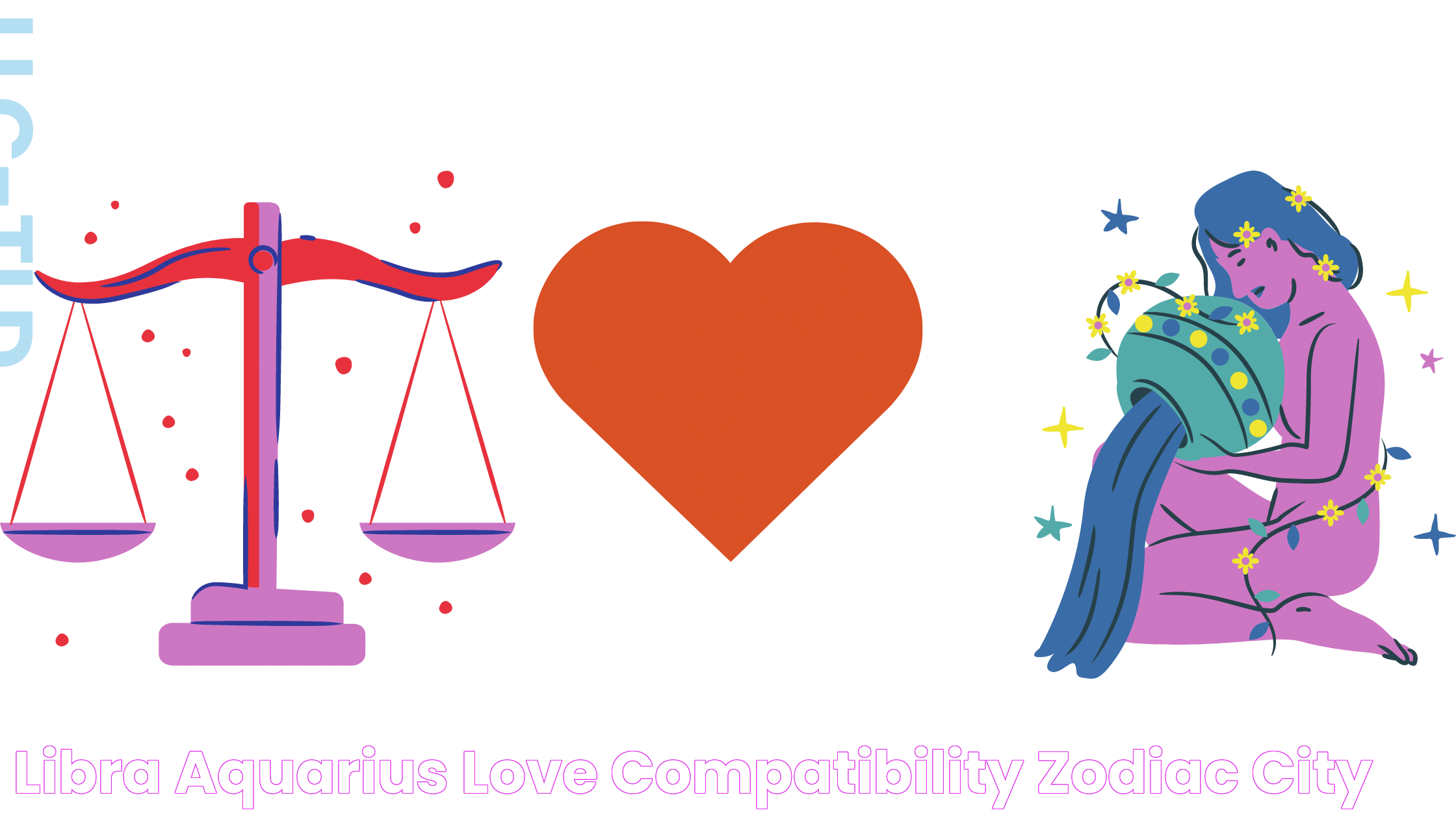 Libra & Aquarius Love Compatibility Zodiac City