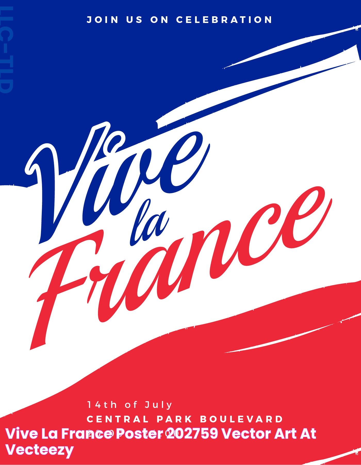 Vive La France Poster 202759 Vector Art at Vecteezy