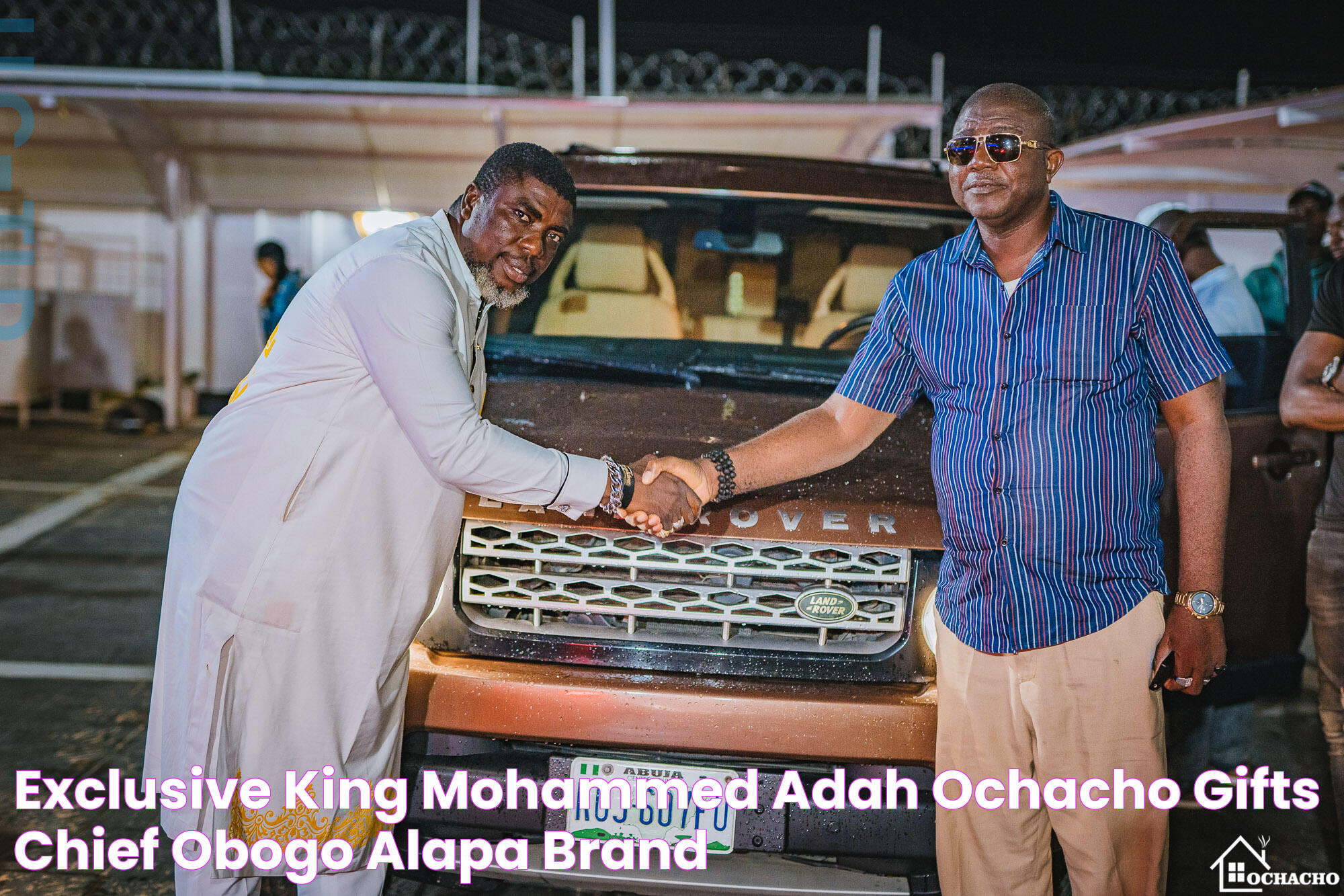 EXCLUSIVE King Mohammed Adah ‘Ochacho’ gifts Chief Obogo Alapa brand