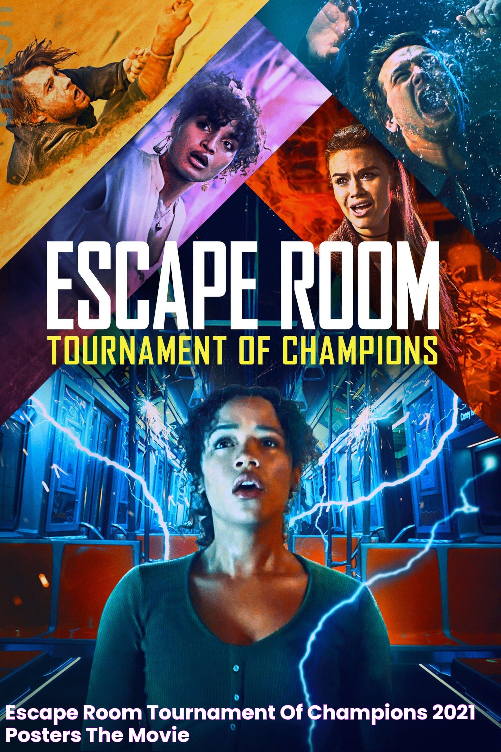 Escape Room Tournament of Champions (2021) Posters — The Movie