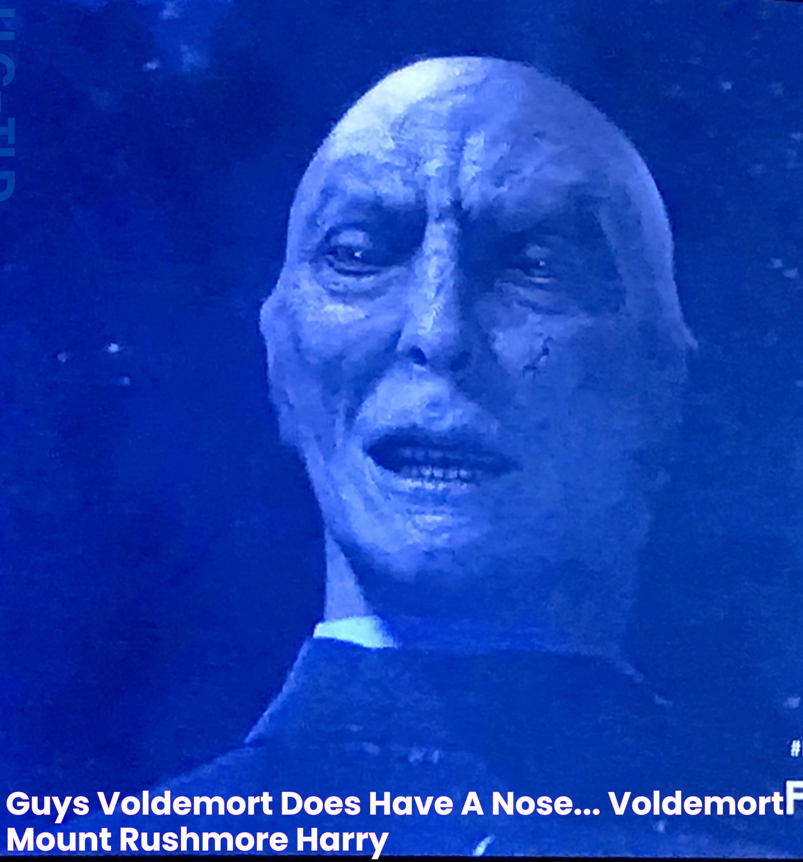 The Mystery Behind Voldemort's Missing Nose: Unveiling The Truth