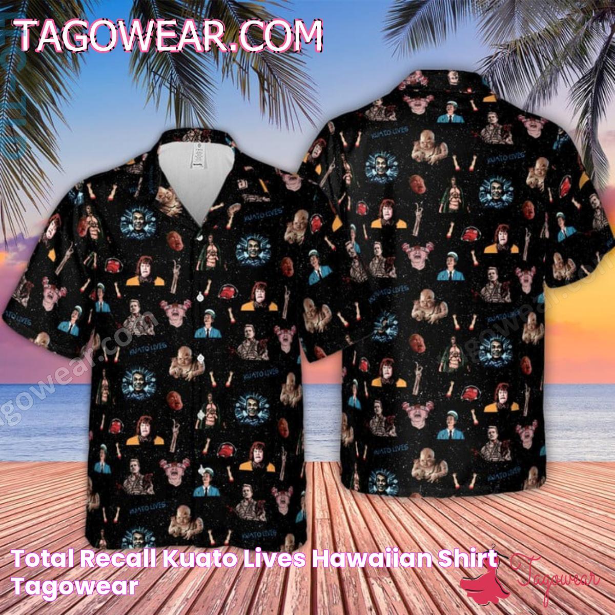 Total Recall Kuato Lives Hawaiian Shirt Tagowear