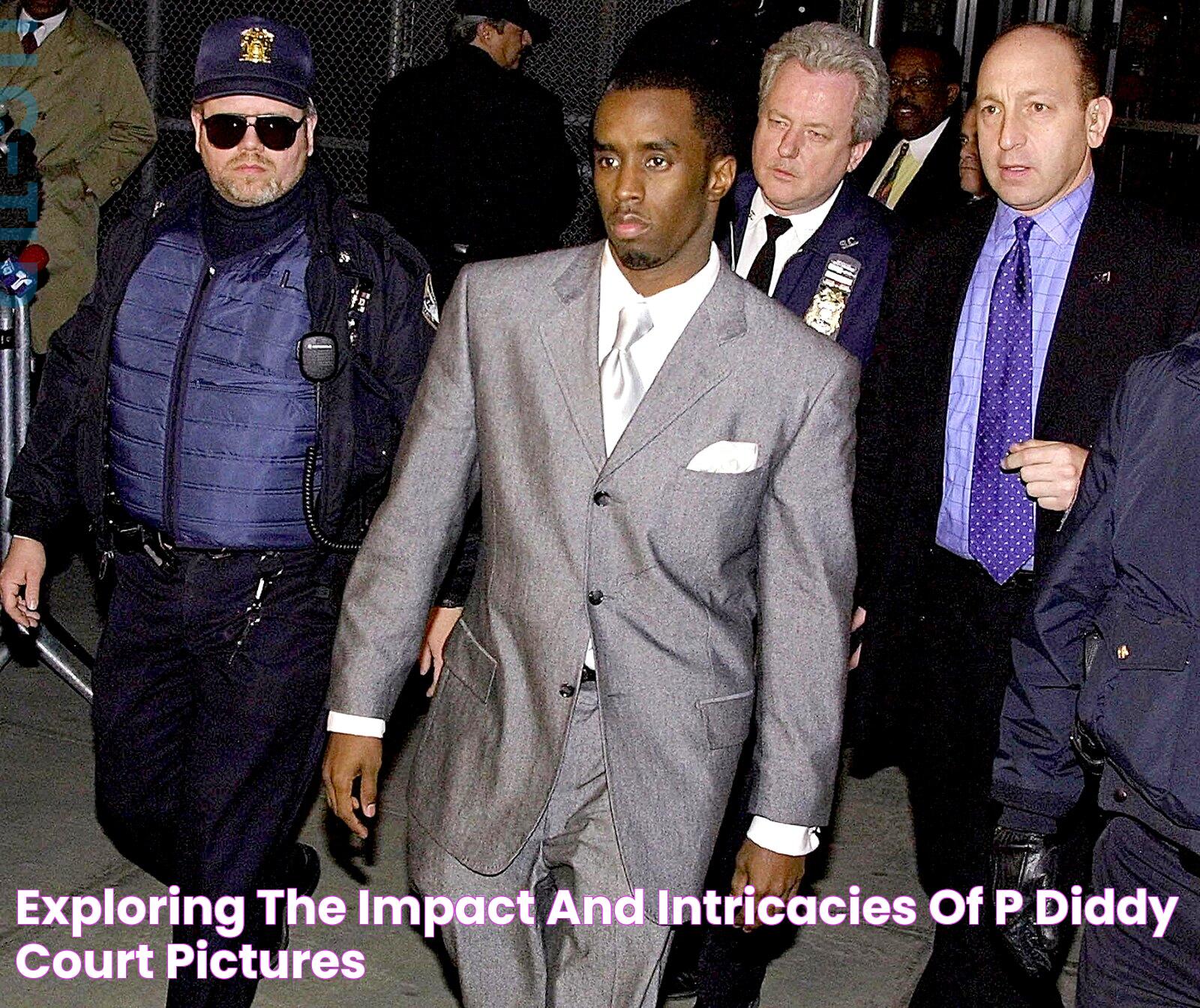 Exploring The Impact And Intricacies Of P Diddy Court Pictures