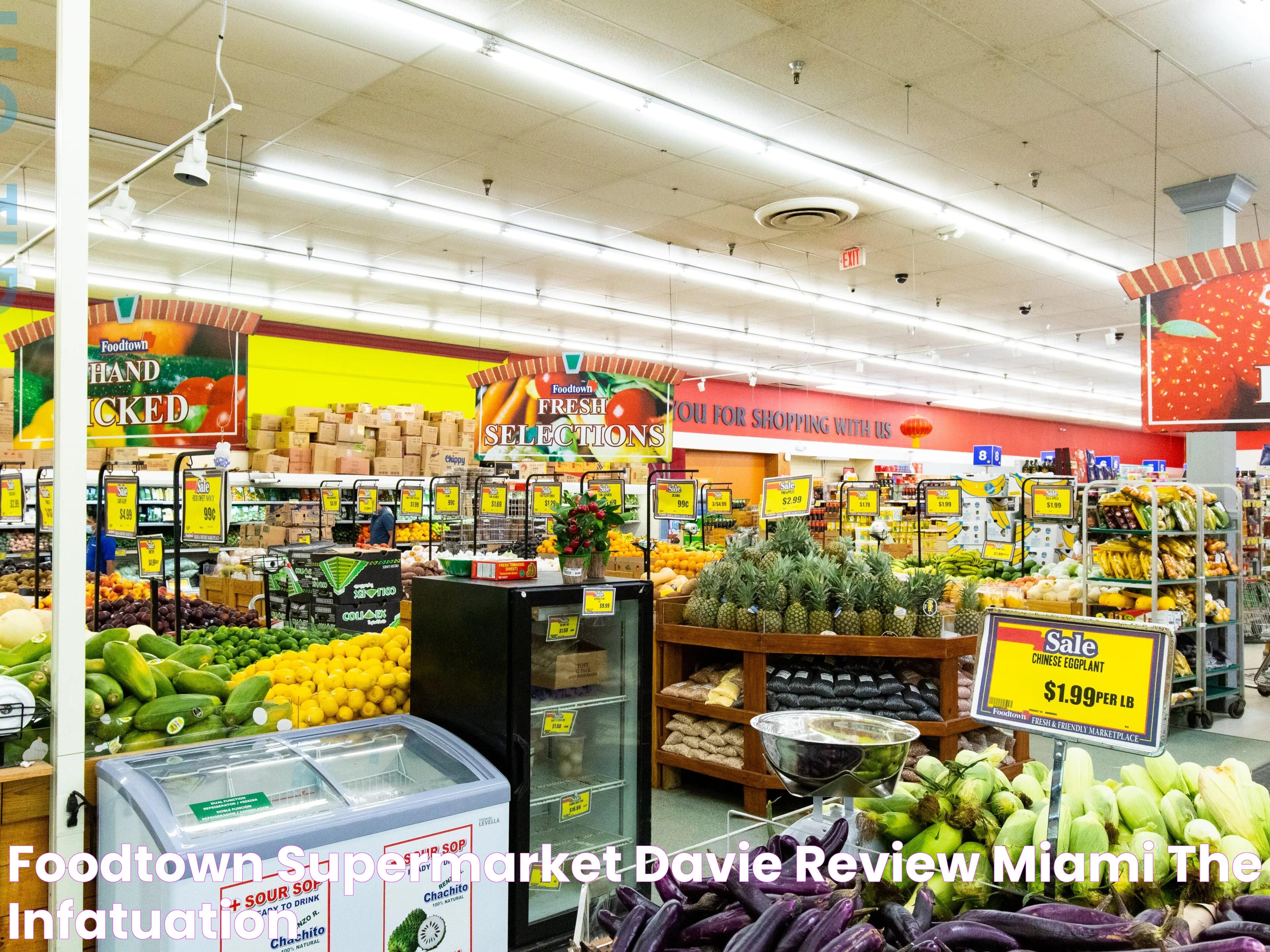 Foodtown Davie: The Ultimate Guide To The Local Grocery Store Experience