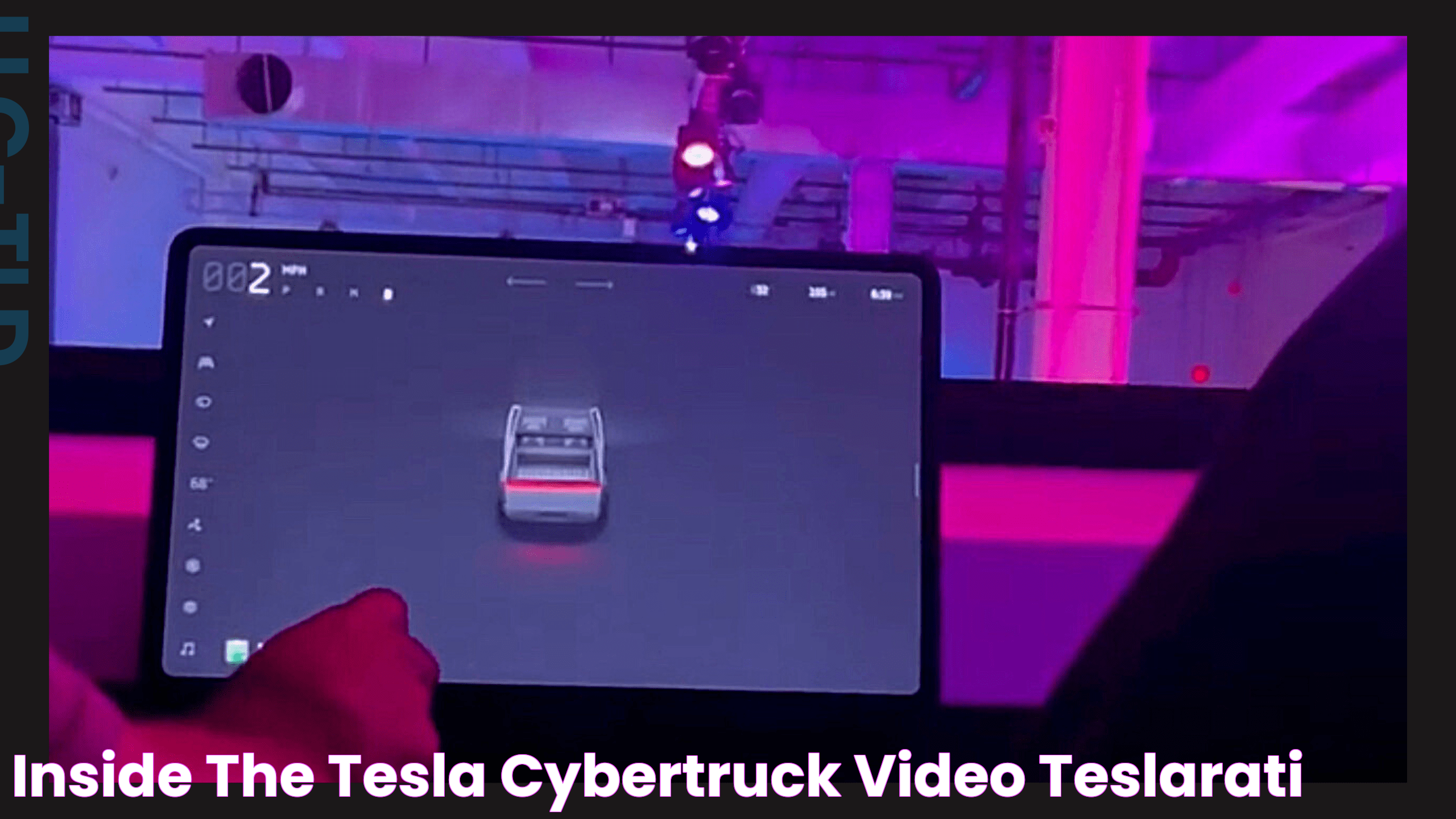 Inside the Tesla Cybertruck Video TESLARATI