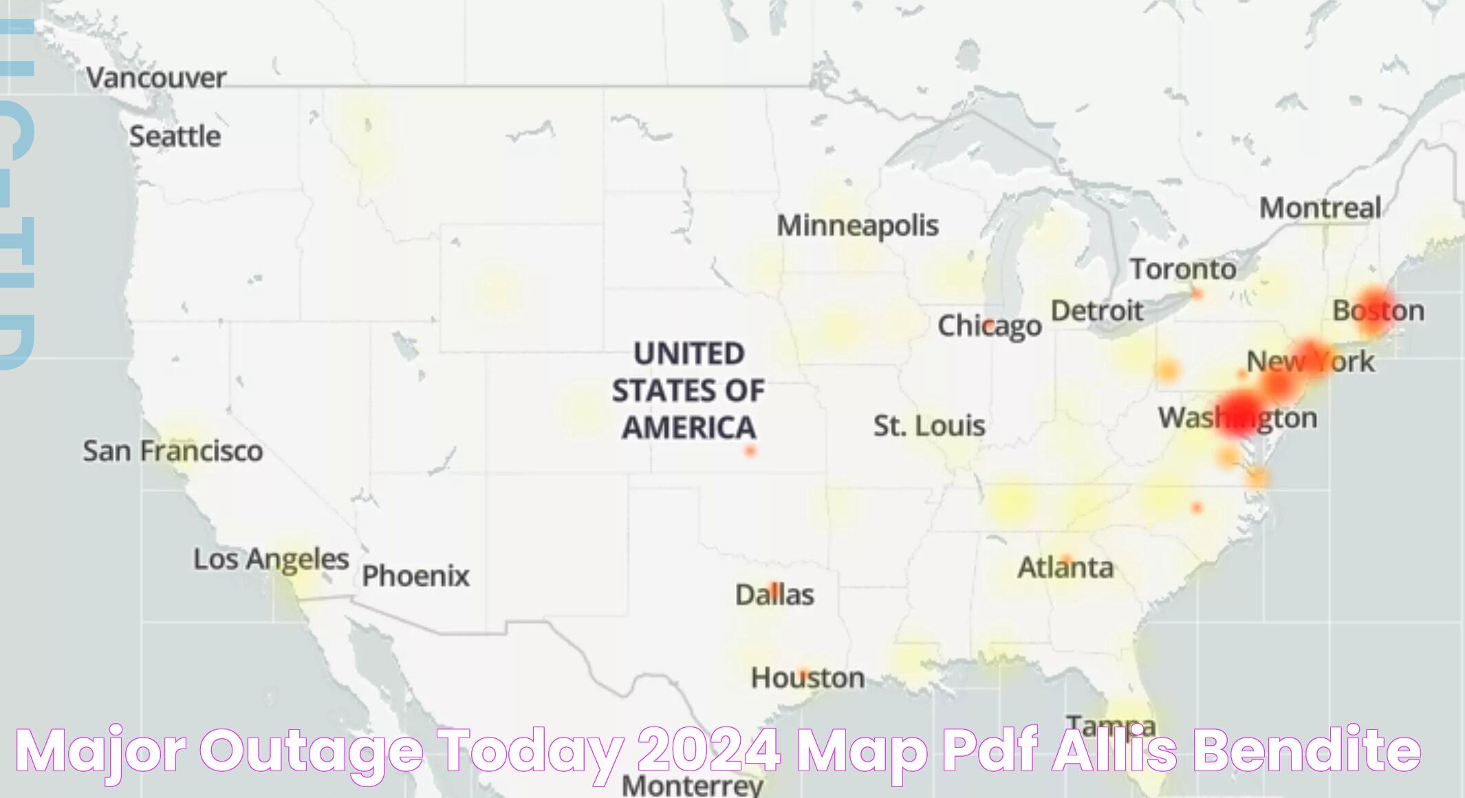 Major Outage Today 2024 Map Pdf Allis Bendite